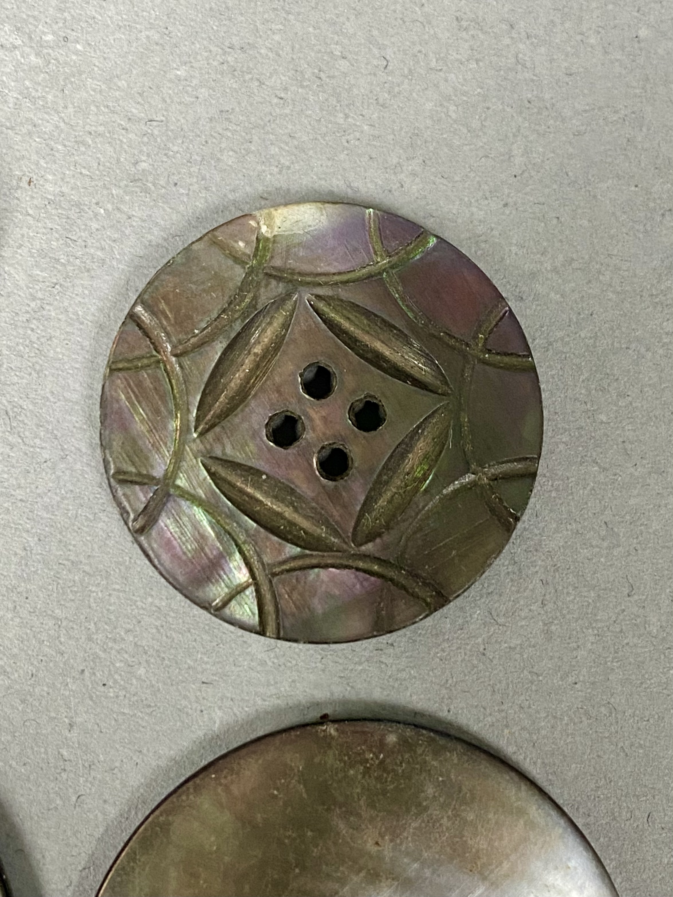 Assorted Collection of Antique Buttons