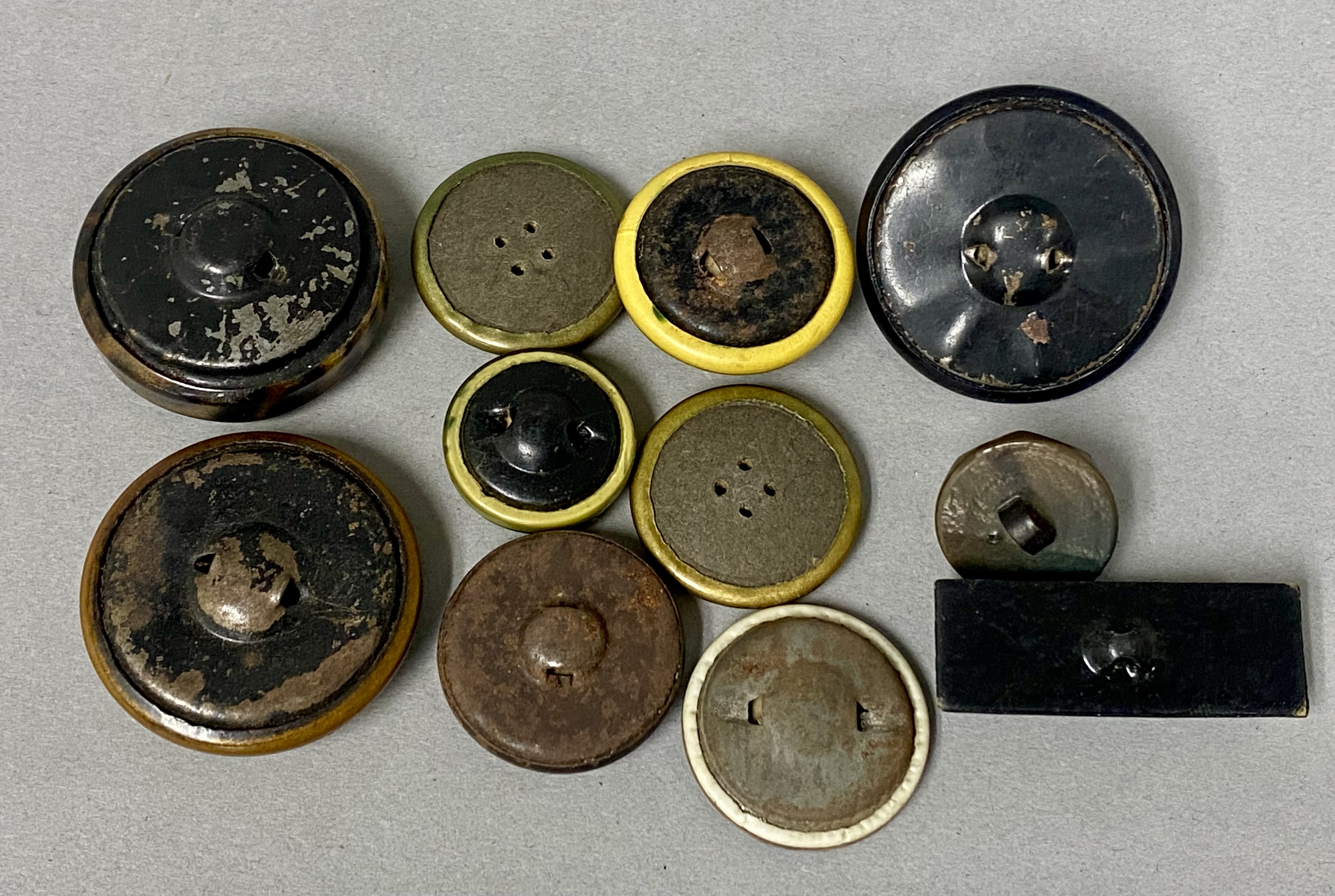 Collection of Vintage Bakelite and Celluloid Buttons