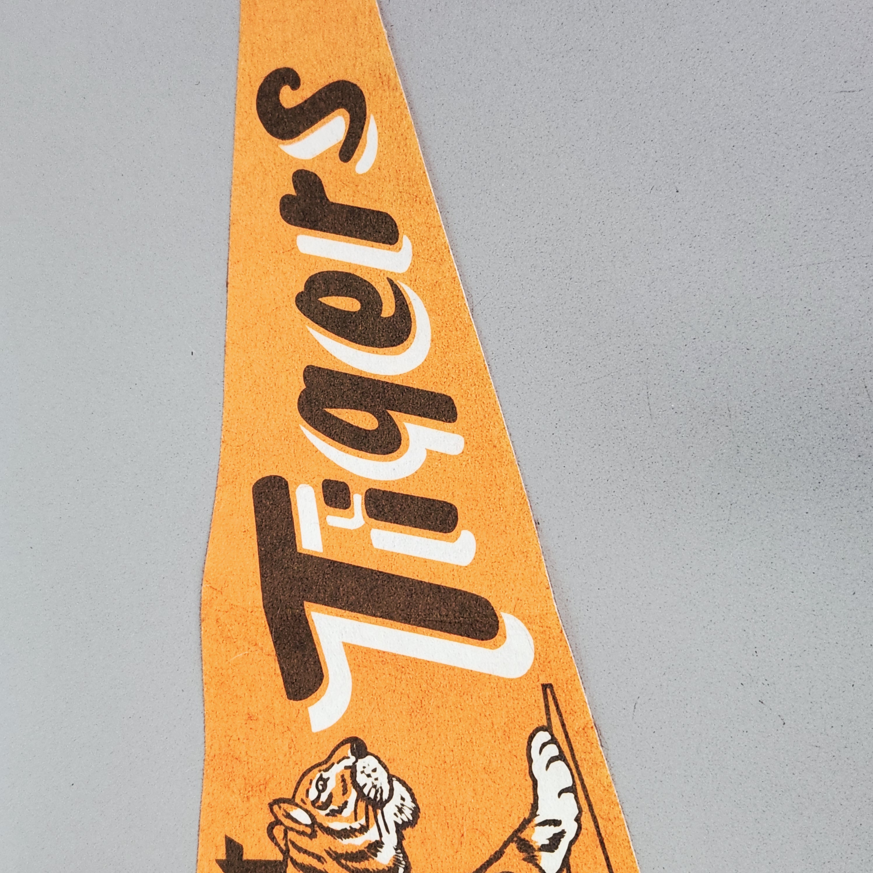 Vintage Detroit Tigers Baseball Pennant