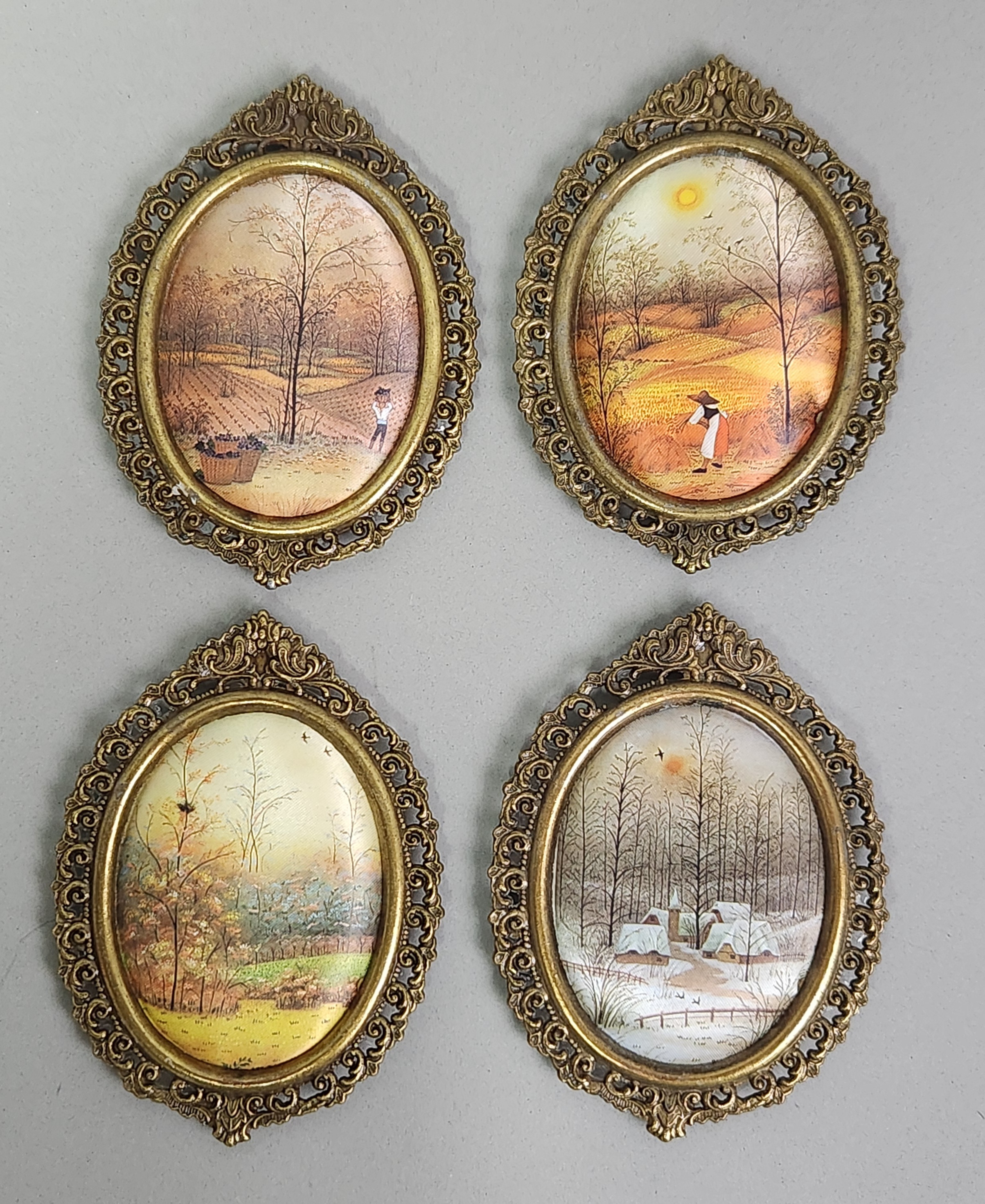 Italian School The Seasons