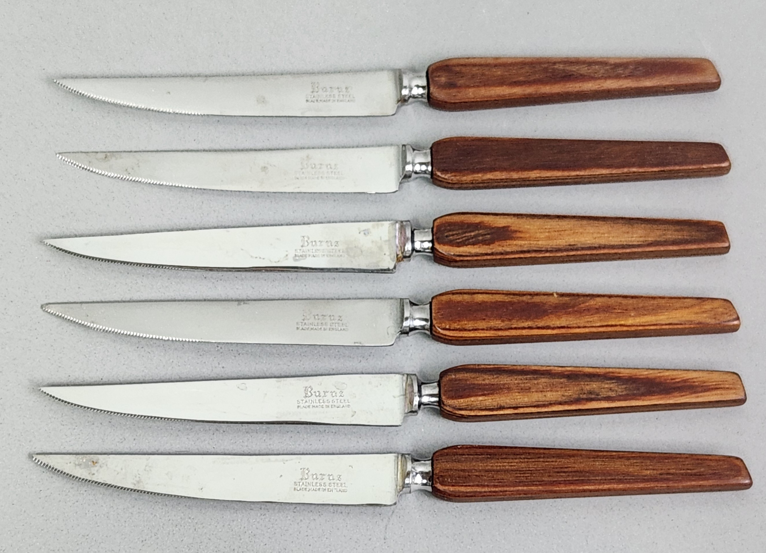 Six Burns Steak Knives #2