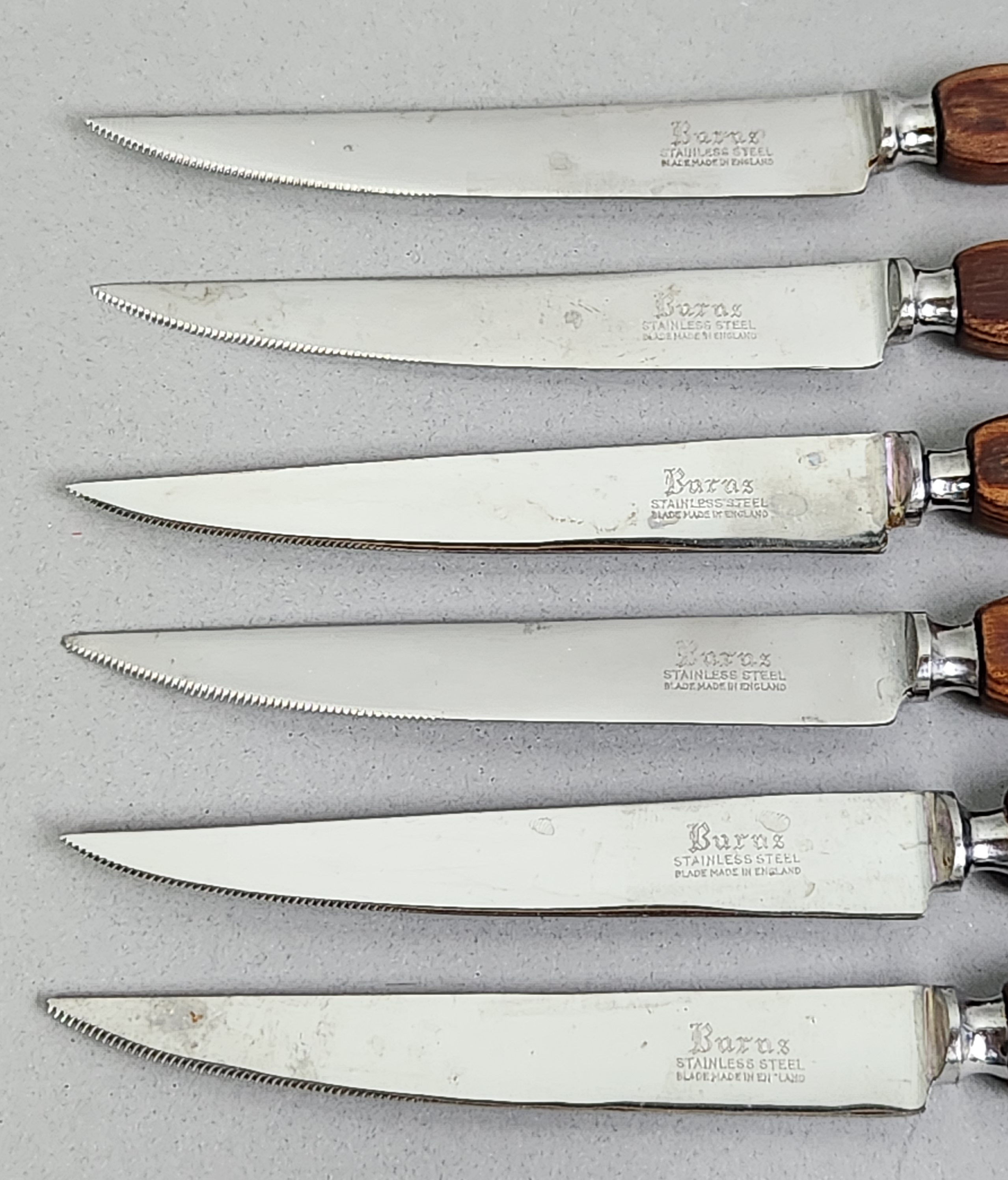 Six Burns Steak Knives #2