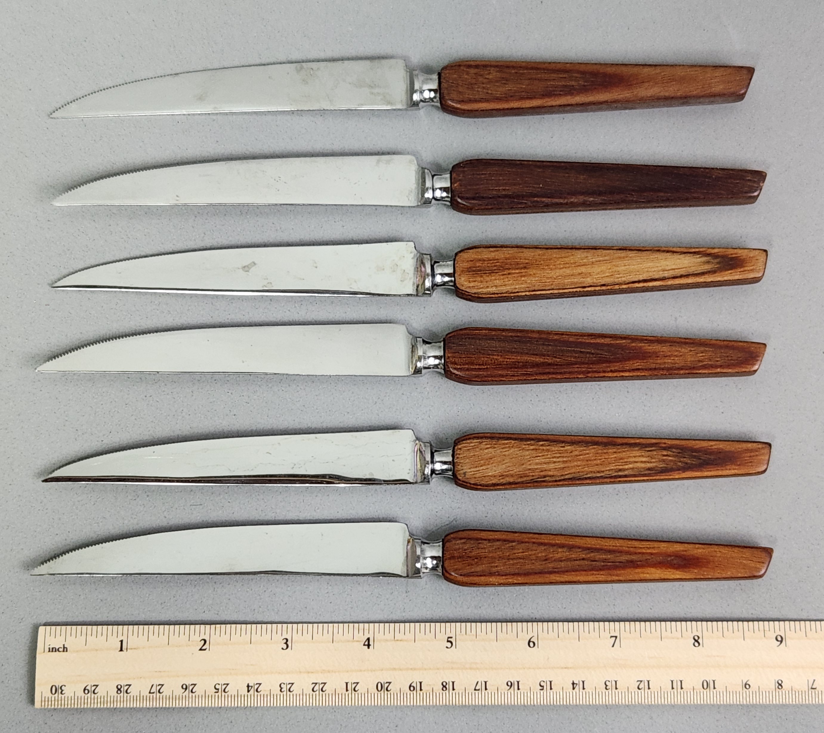 Six Burns Steak Knives #2