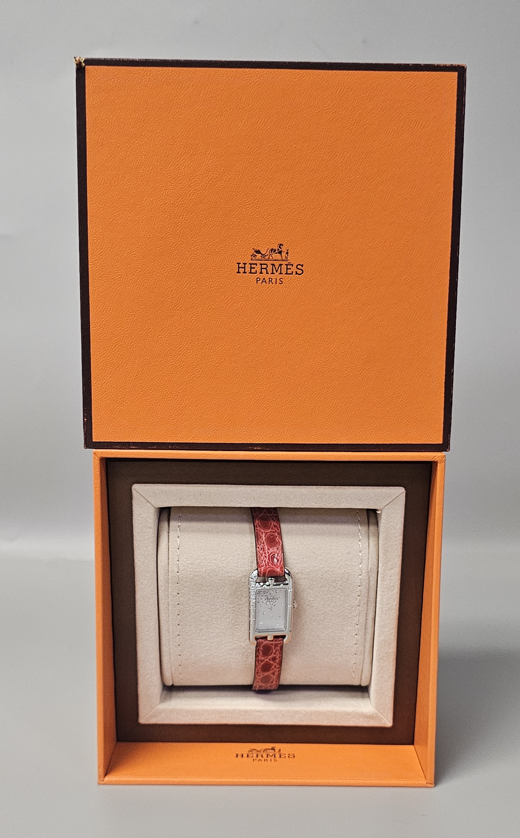 Hermes Nantucket Jete de Diamond Watch