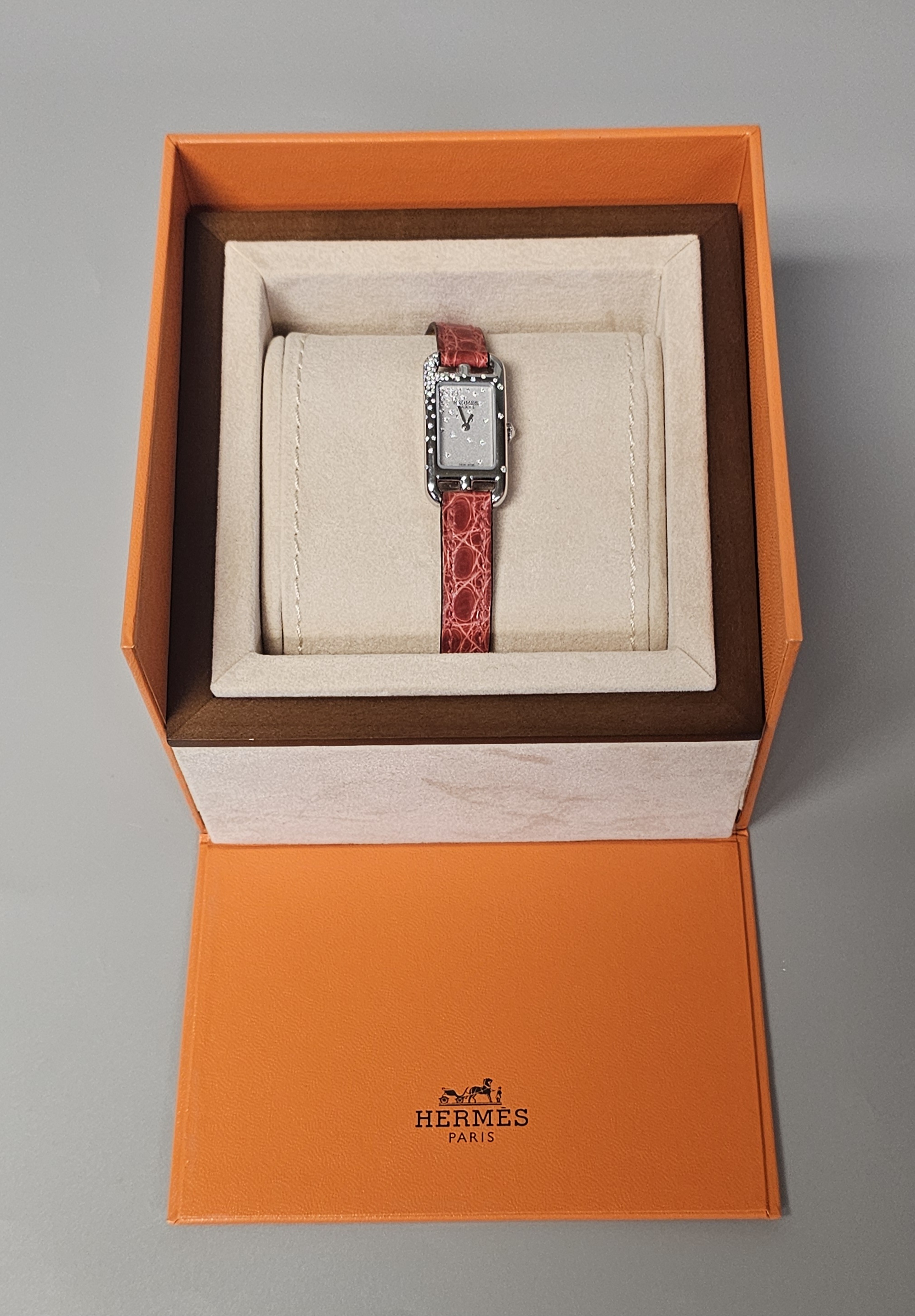 Hermes Nantucket Jete de Diamond Watch