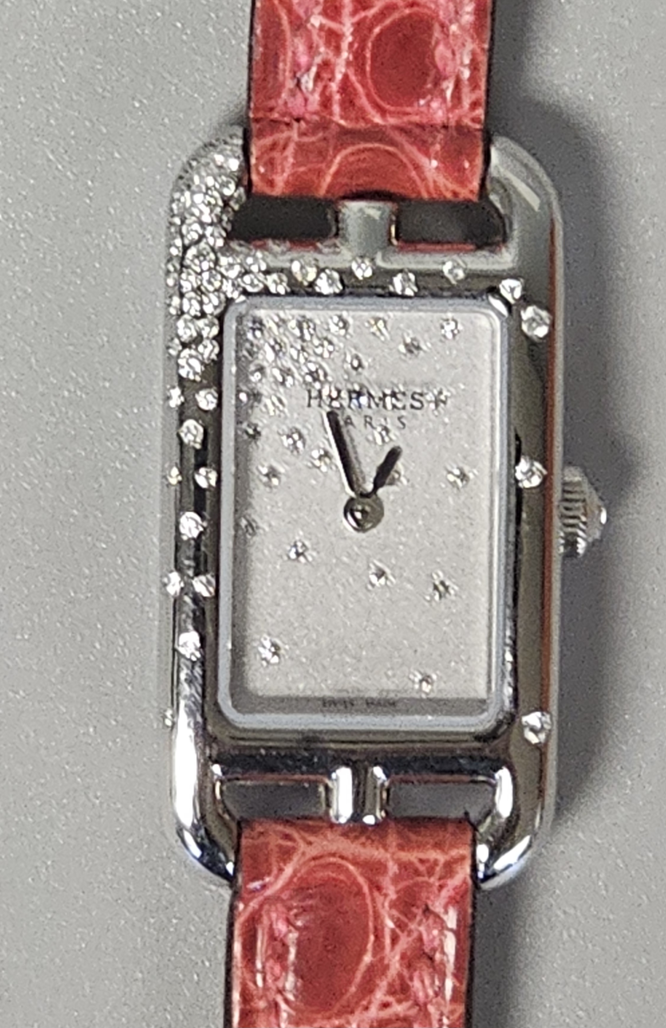 Hermes Nantucket Jete de Diamond Watch