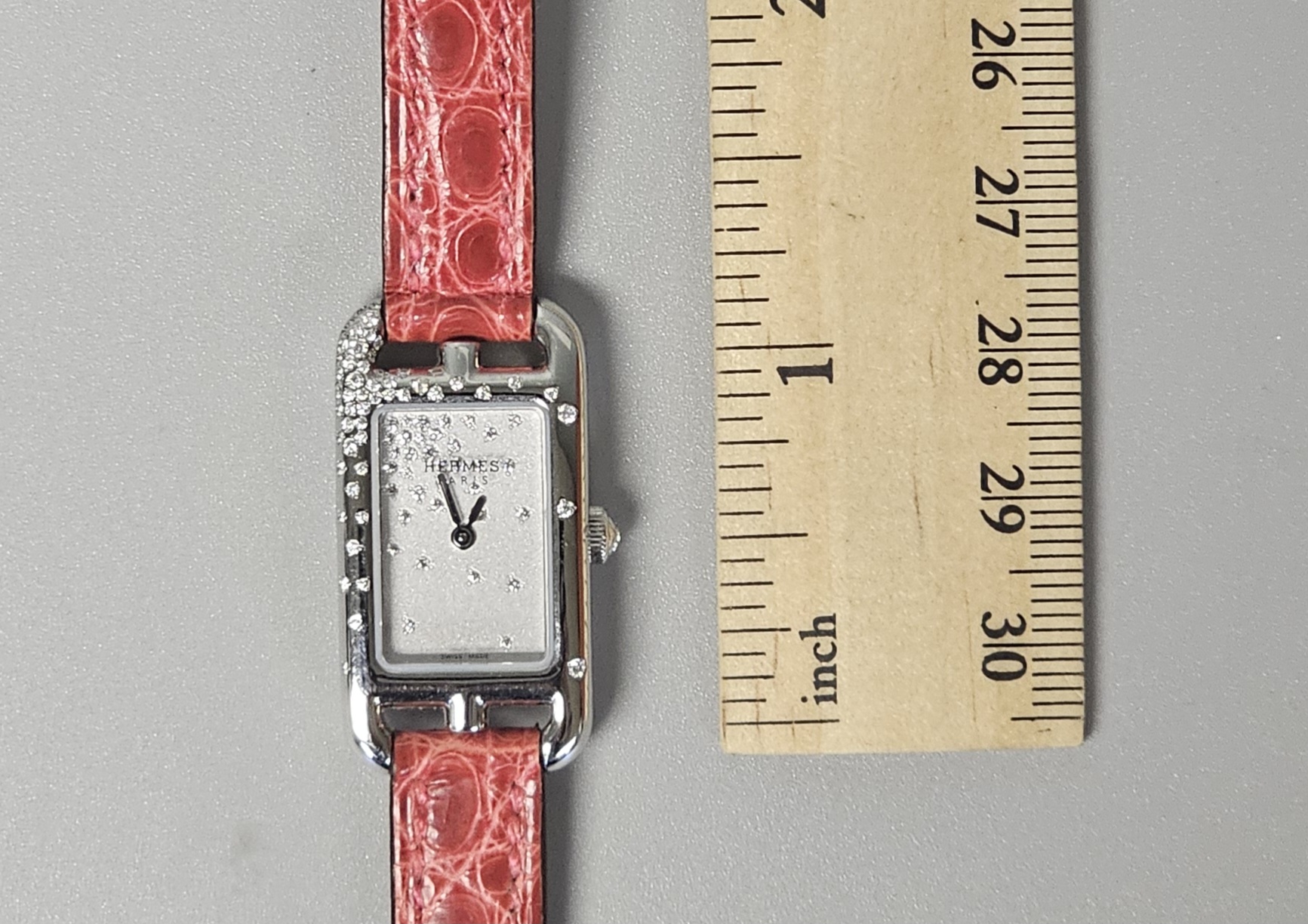 Hermes Nantucket Jete de Diamond Watch