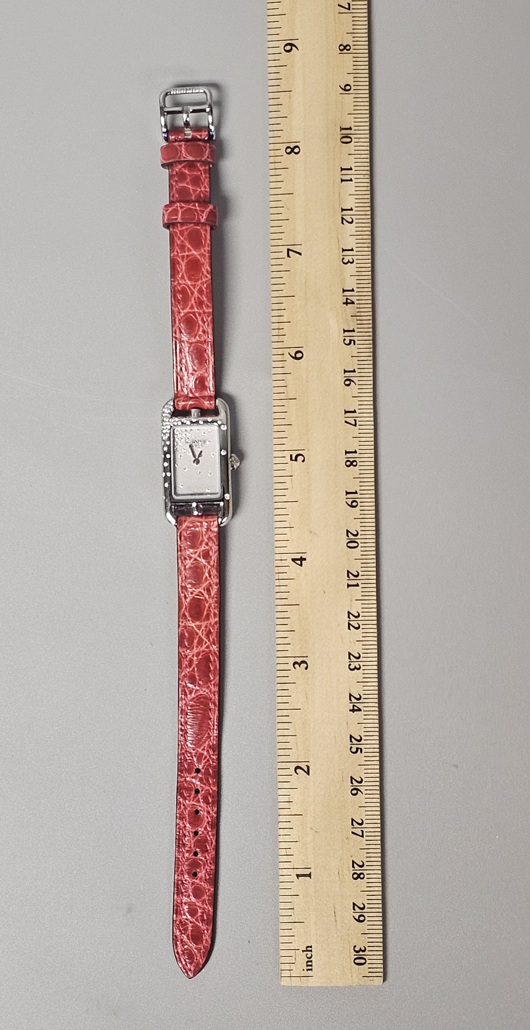 Hermes Nantucket Jete de Diamond Watch
