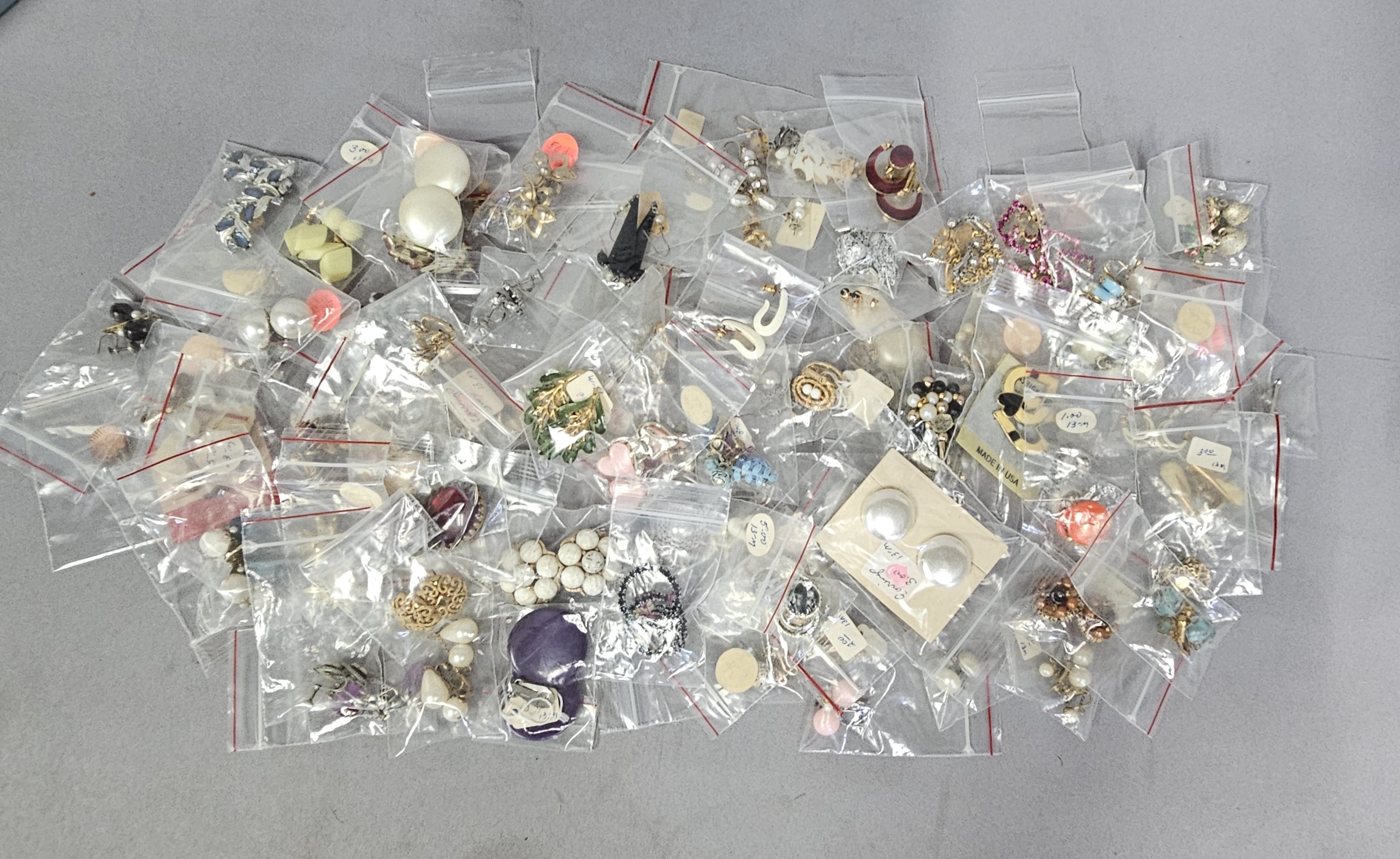 80+ Pairs of Vintage Earrings