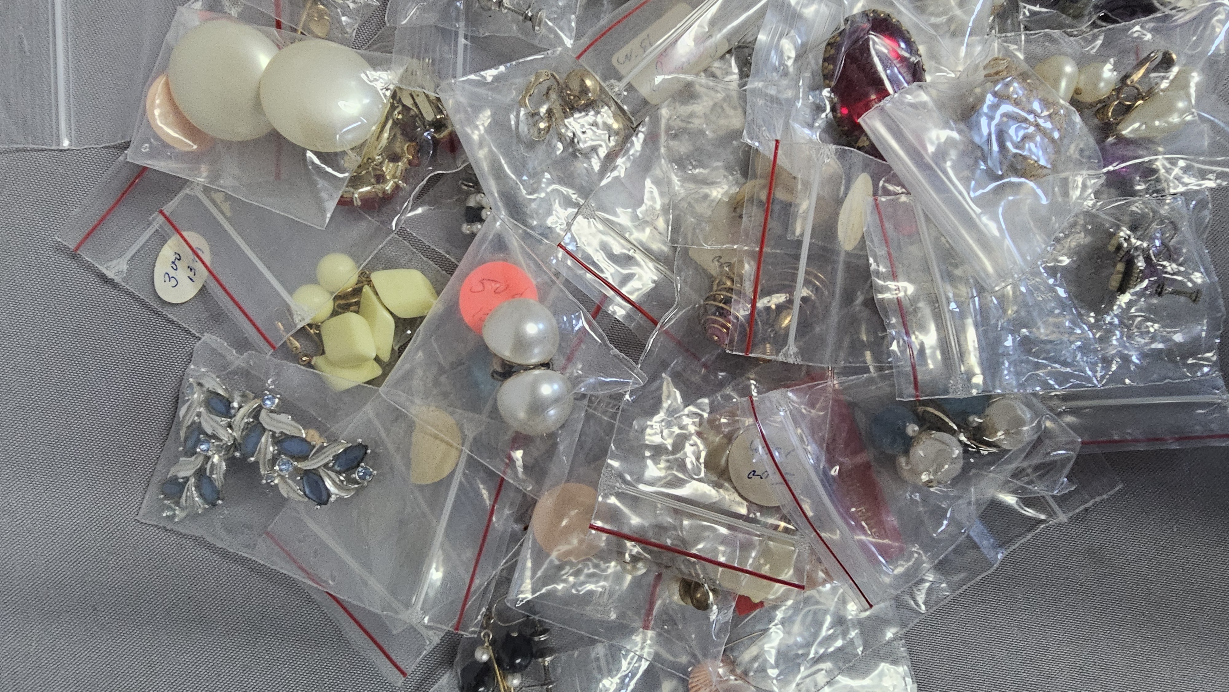 80+ Pairs of Vintage Earrings