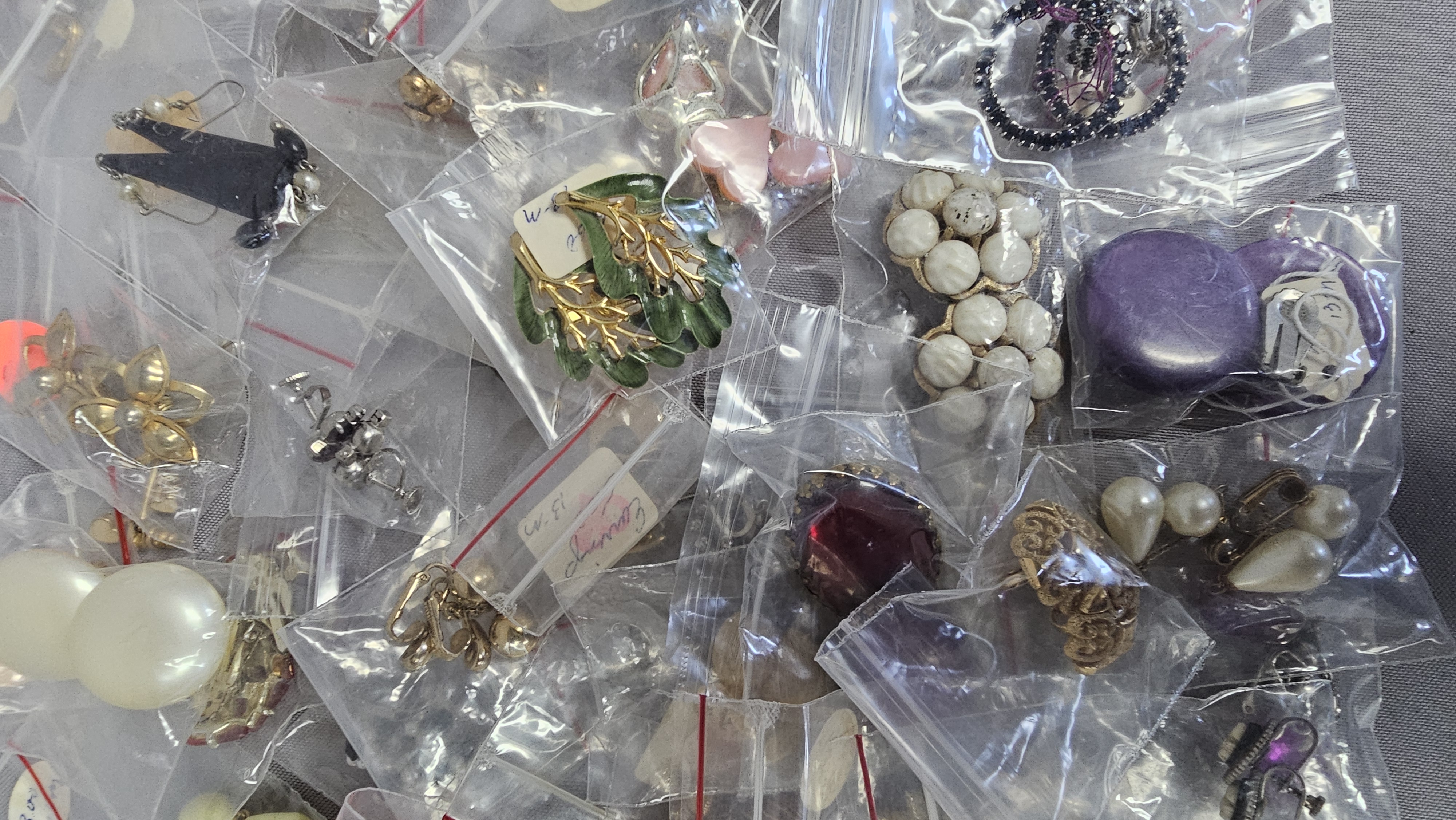 80+ Pairs of Vintage Earrings