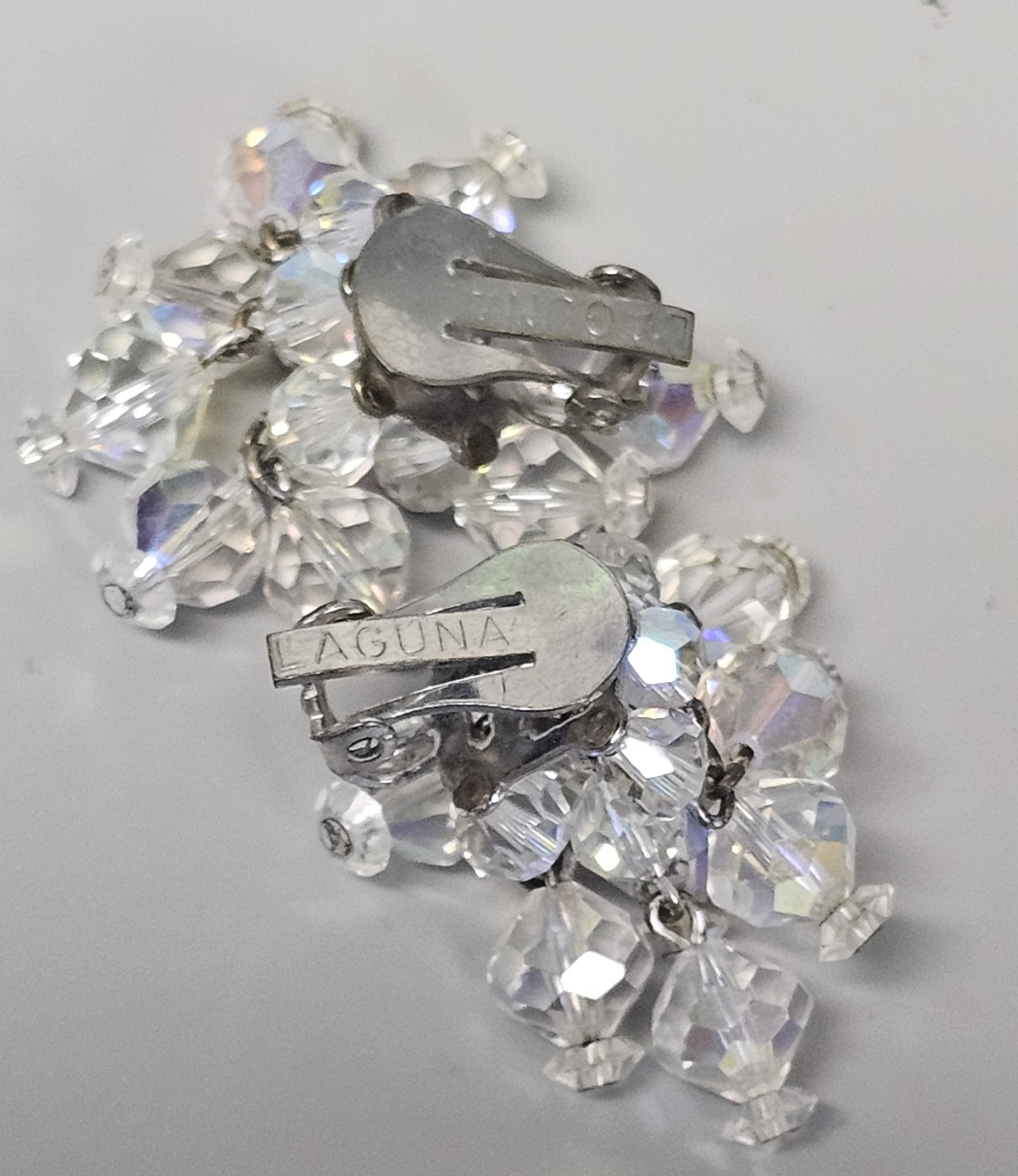 Aurora Borealis Crystal Jewelry Set Inc Laguna