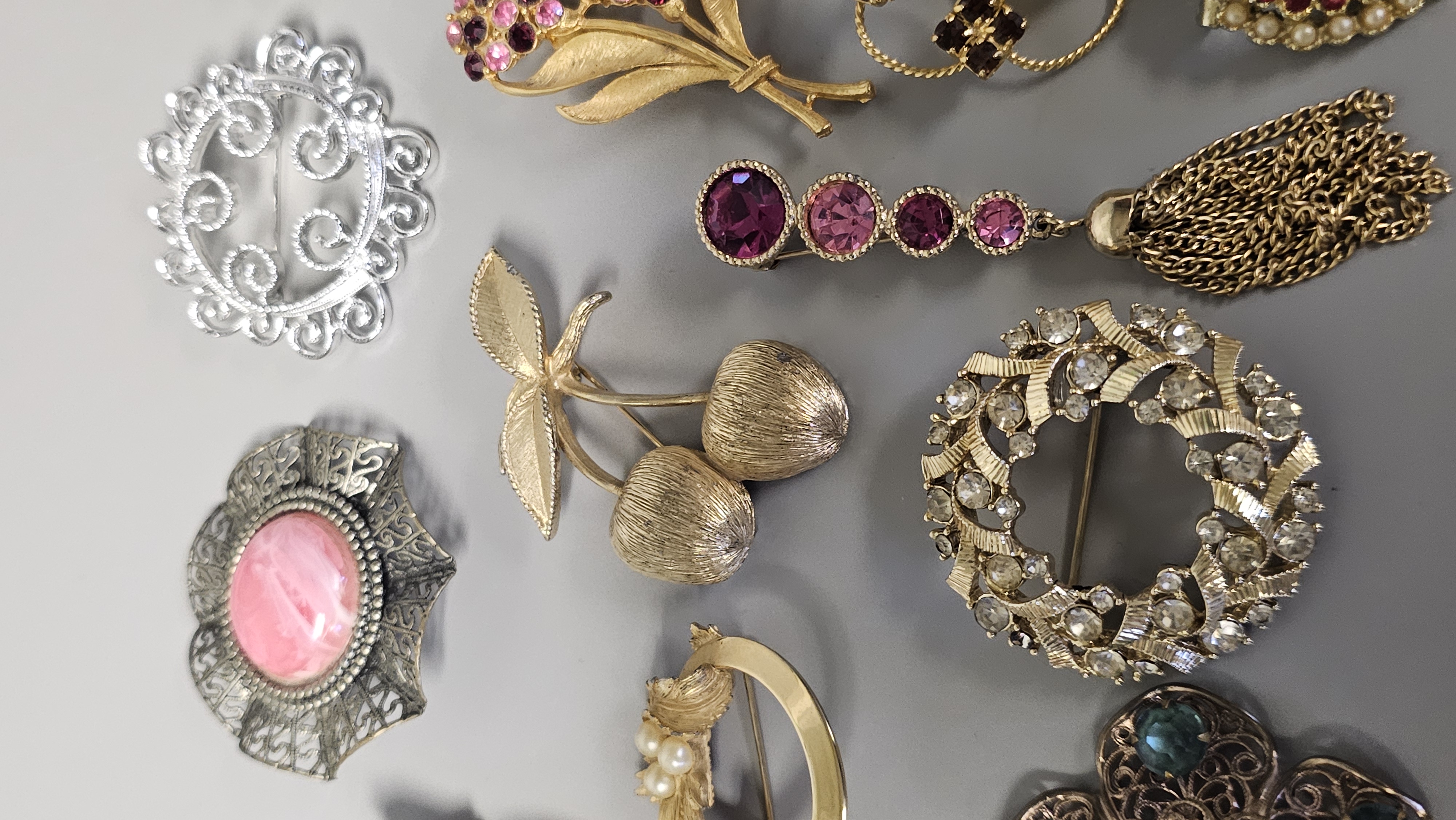 Vintage Costume Jewelry Brooches Inc Coventry