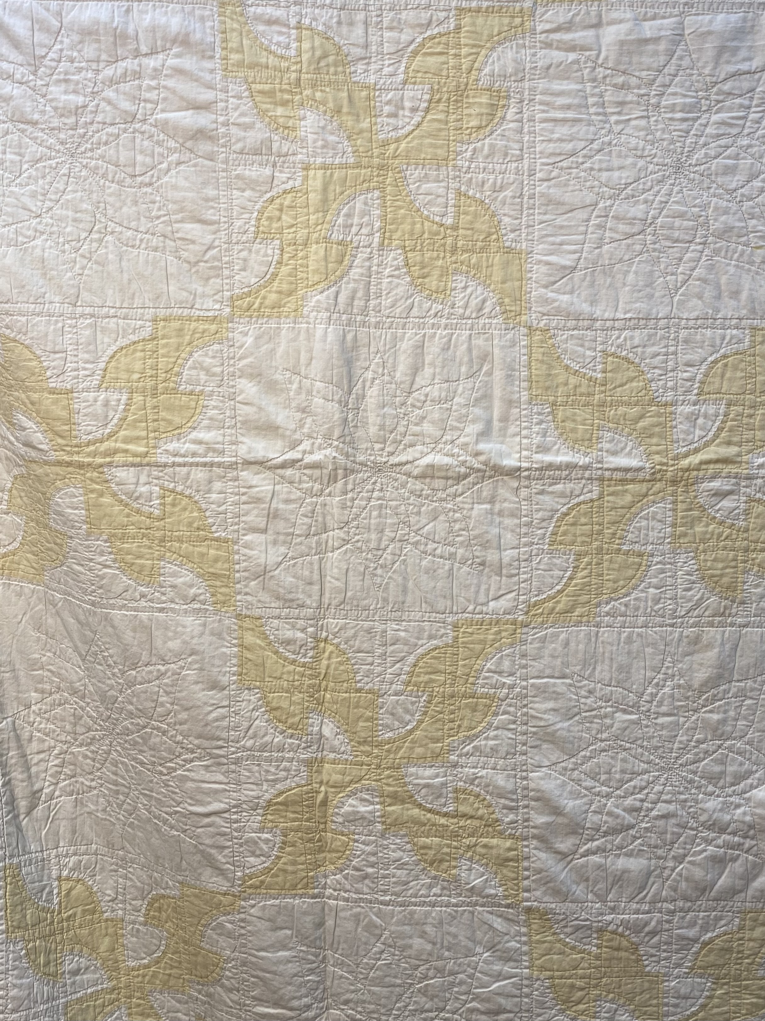 American Foliate Applique Cotton Quilt