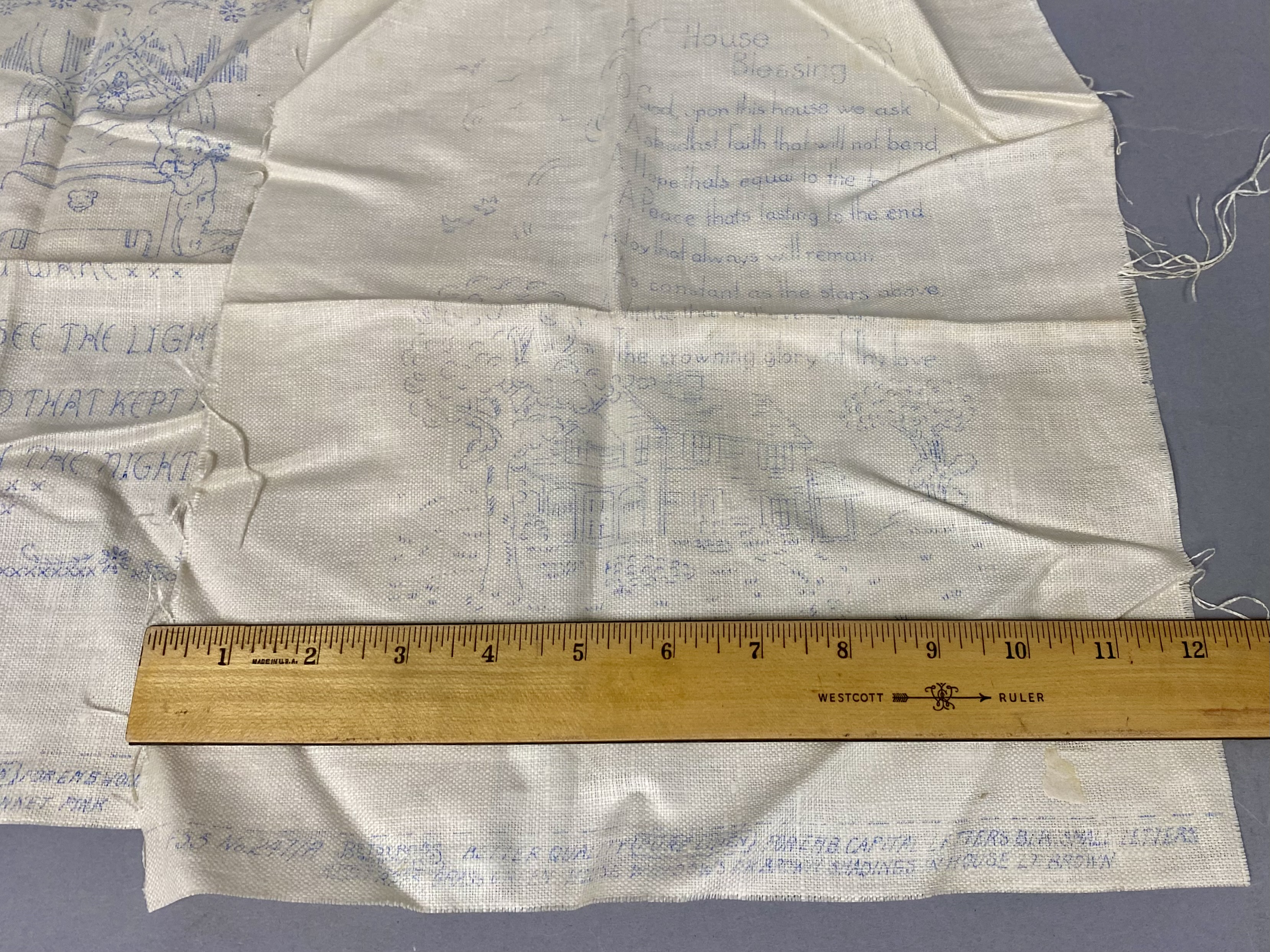 Collection of Vintage Linens and Samplers