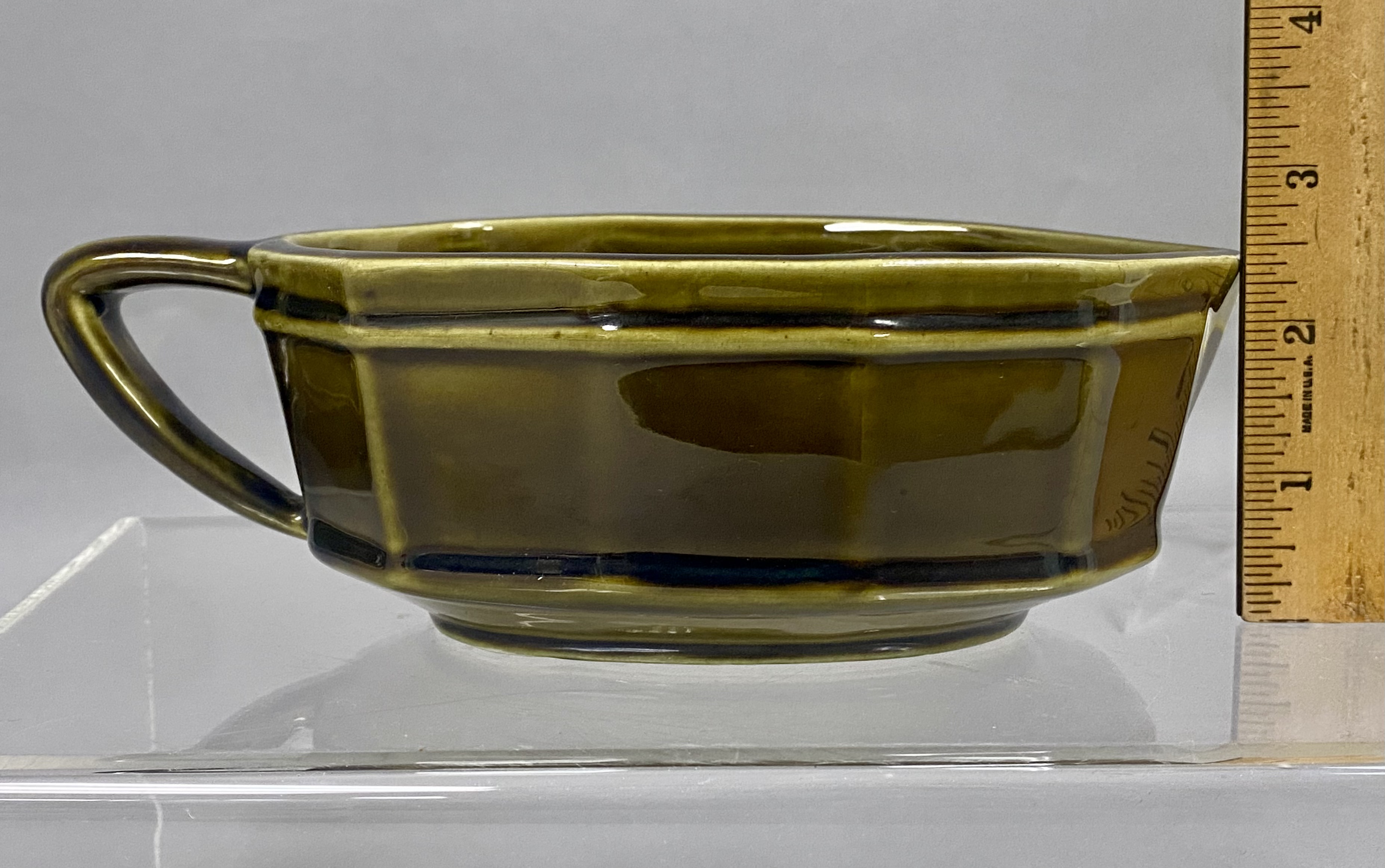 Two-Piece Pfaltzgraff Heritage Green Server
