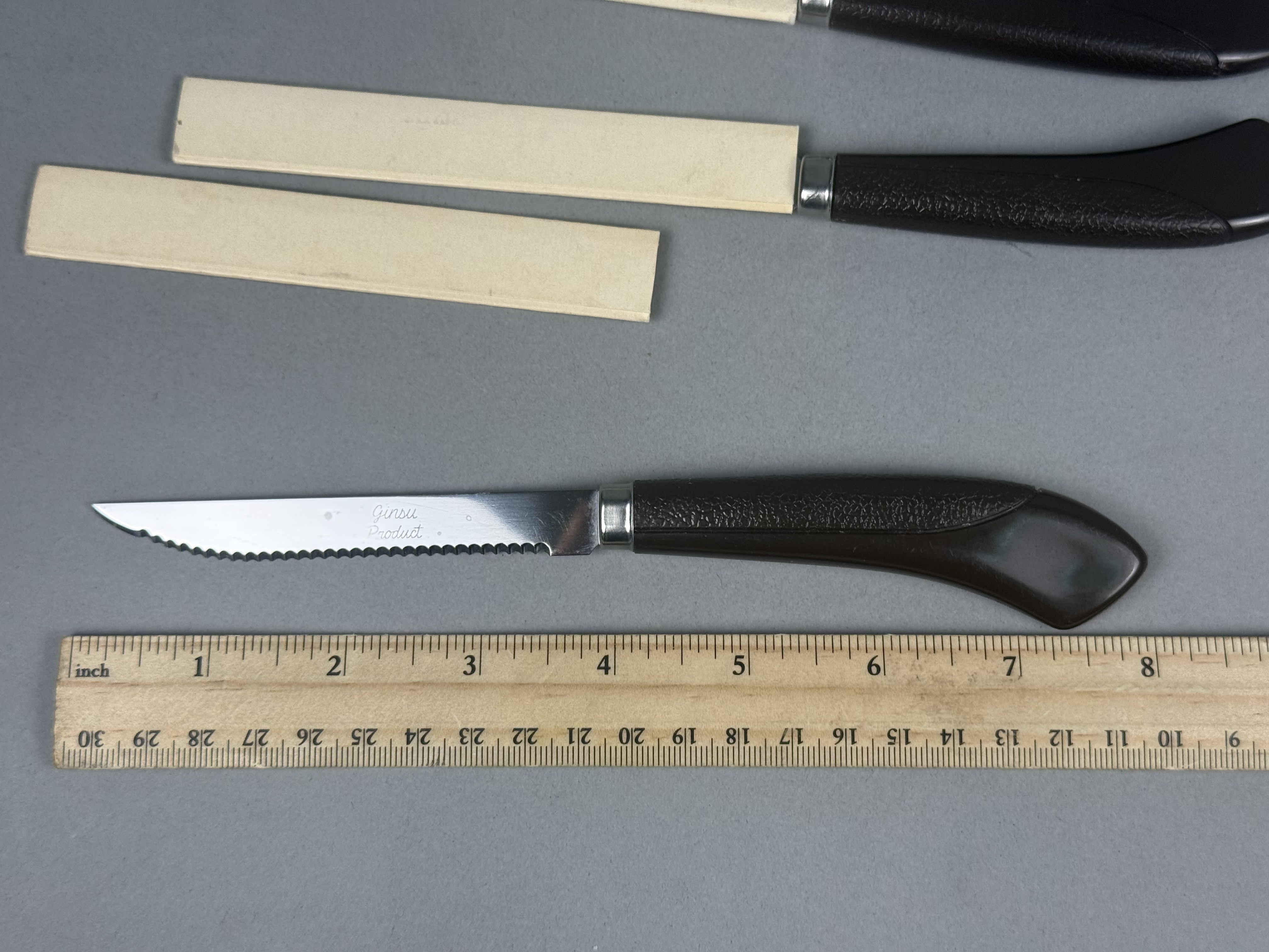 Set of Six Ginsu Steak Knives