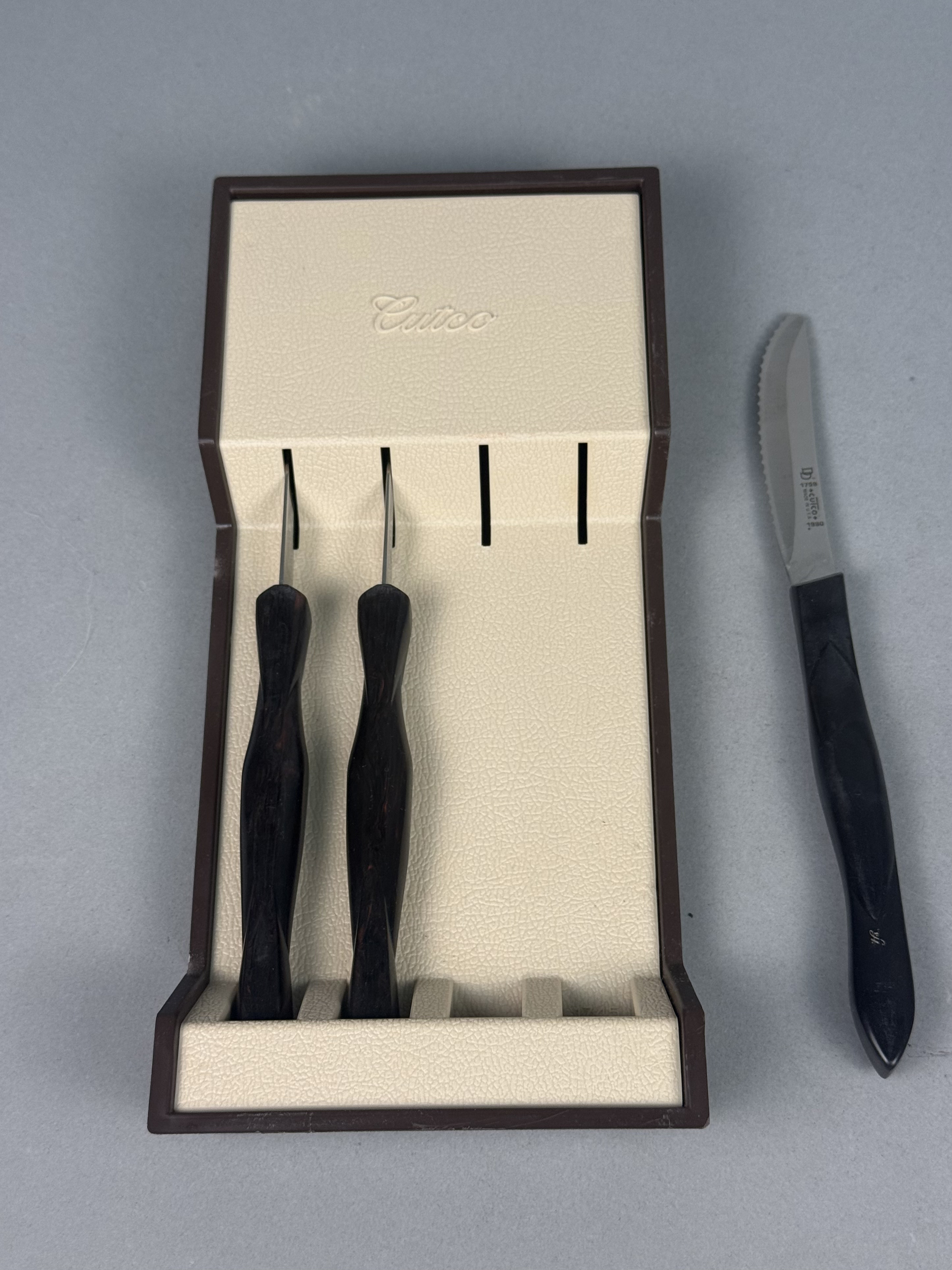 Trio of Vintage Cutco Table Knives