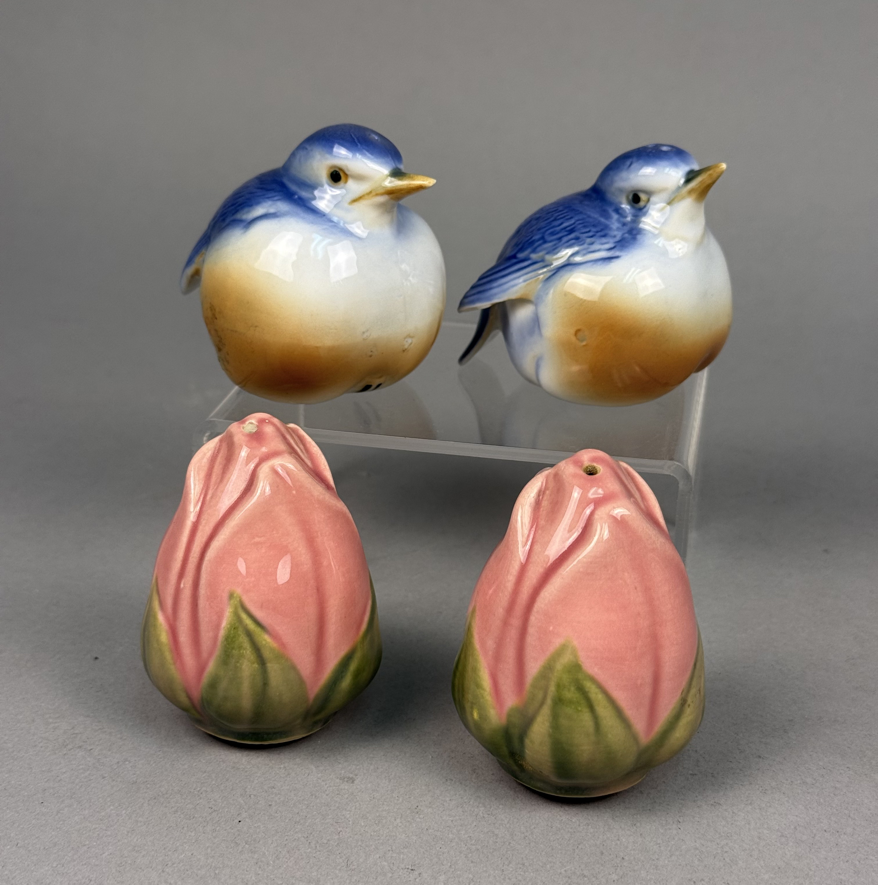 A Set of Vintage Figural Shakers