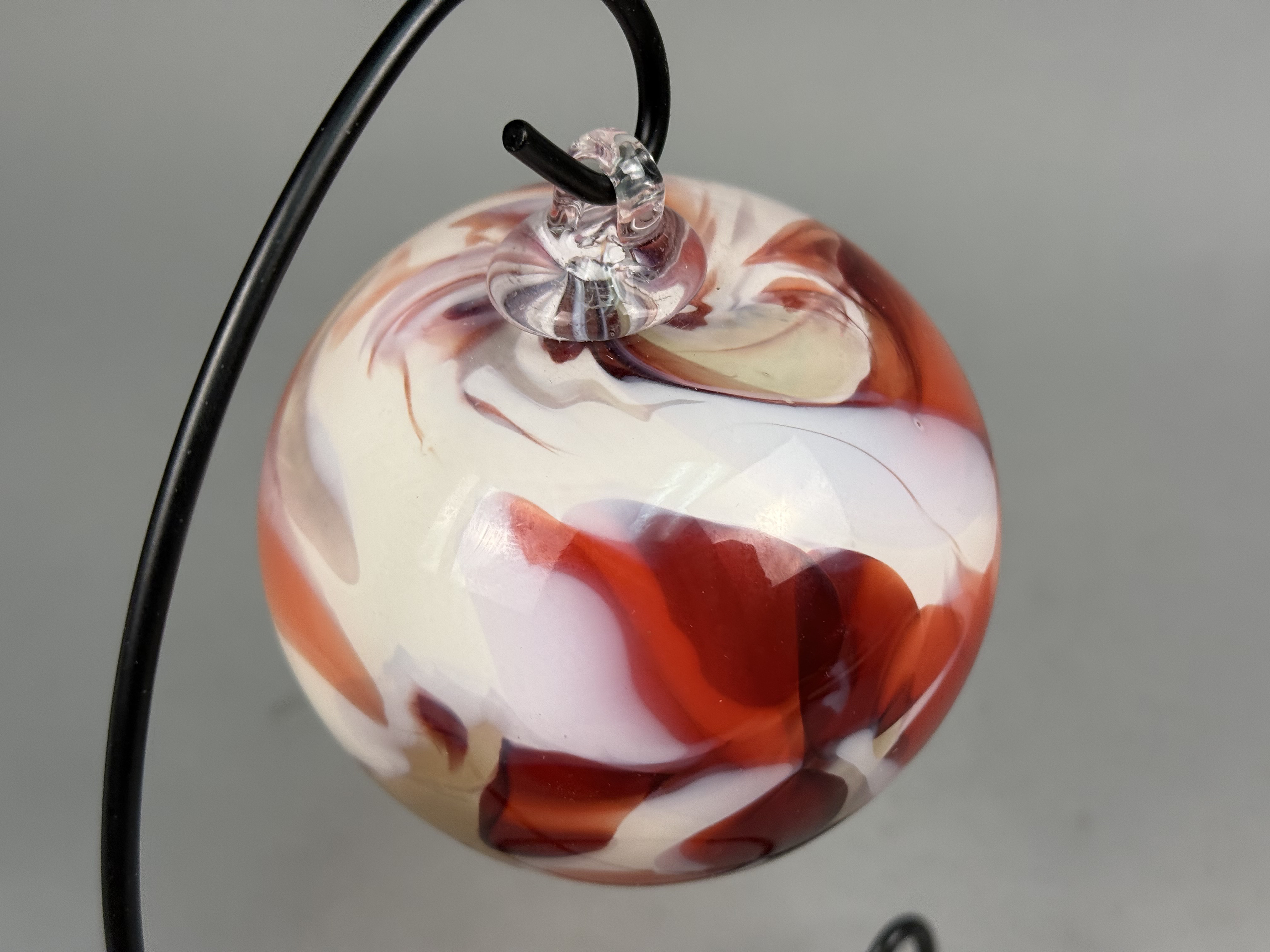 Fireworks Studios Blown Art Glass Ornament