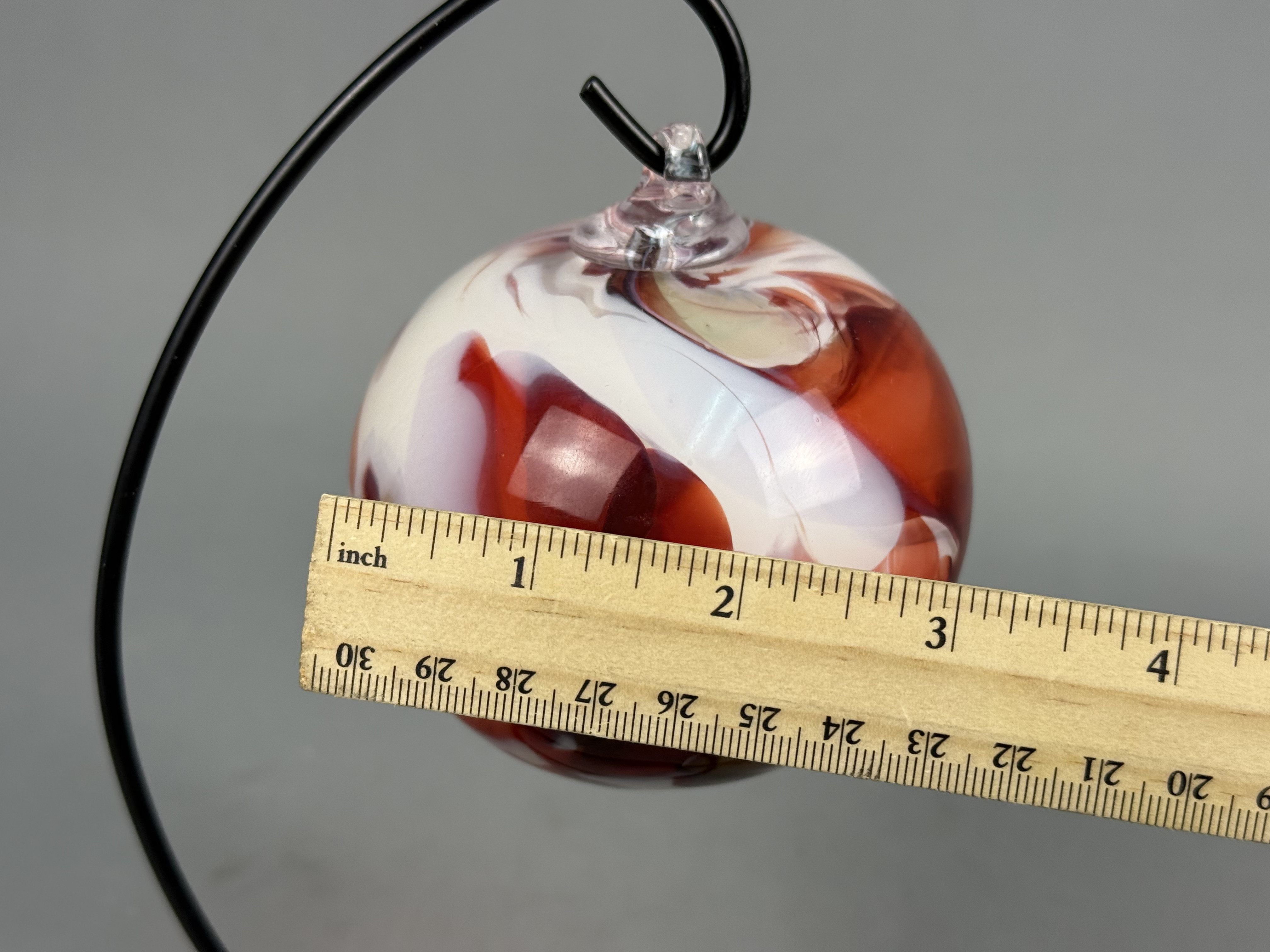 Fireworks Studios Blown Art Glass Ornament