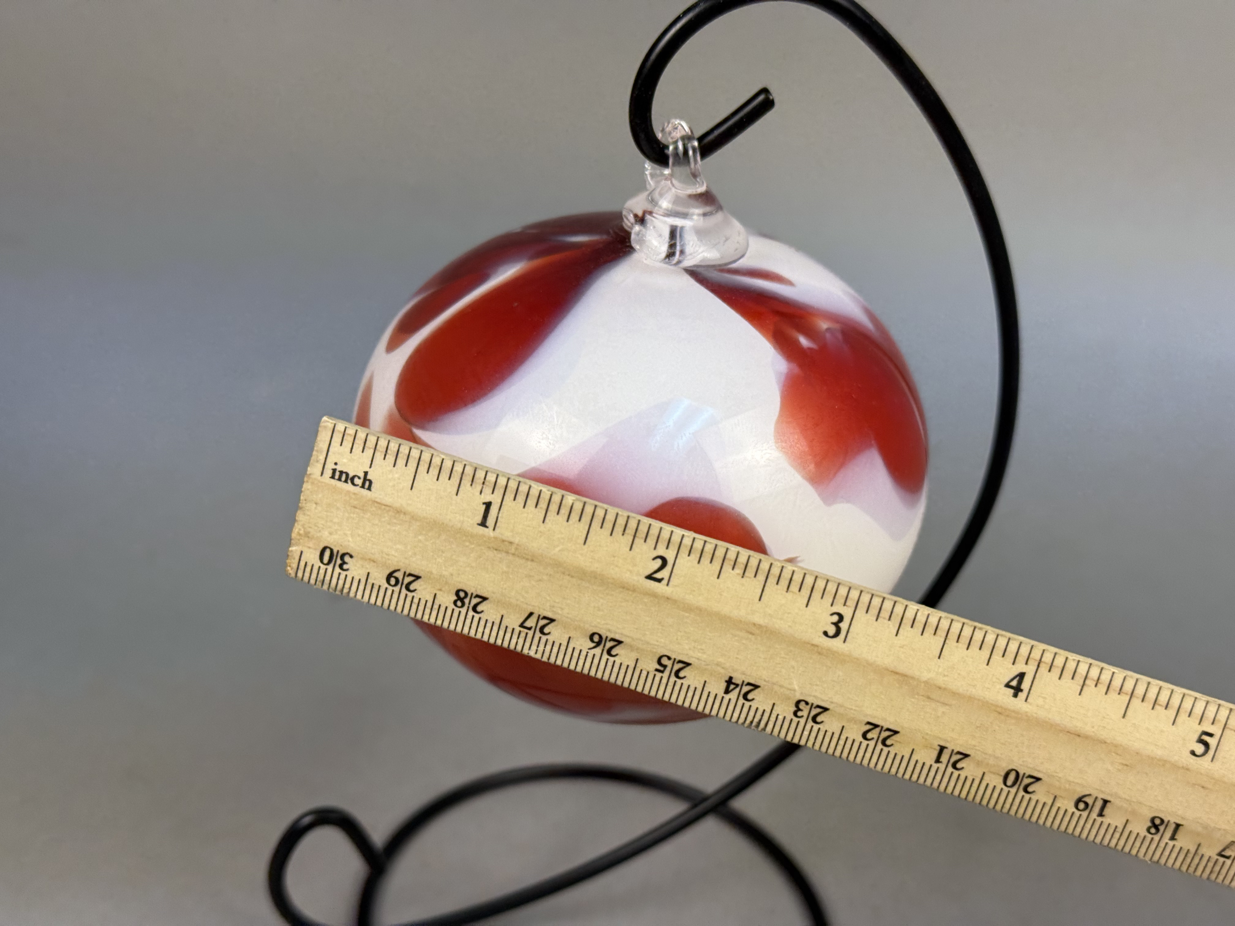 Fireworks Glass Studios Art Glass Ornament