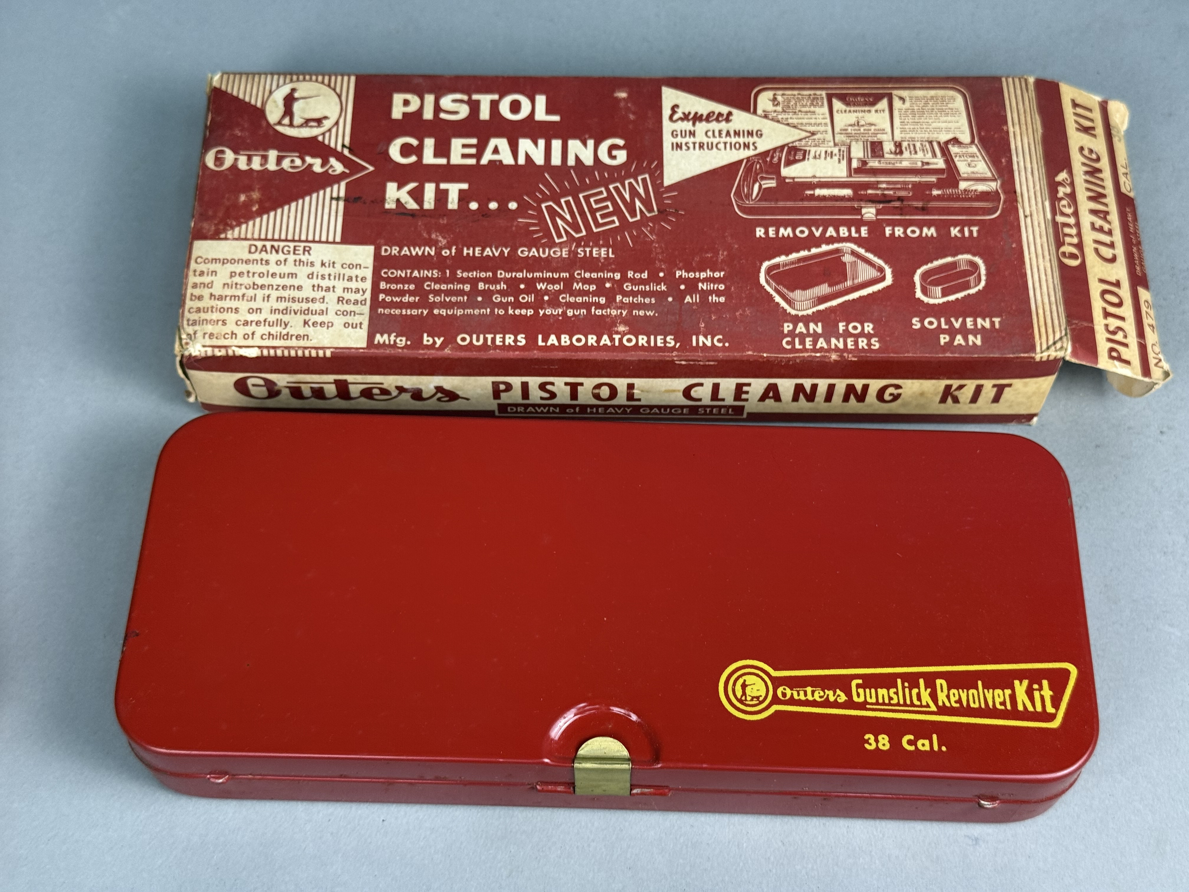 An Assortment of Gun Cleaning Kits