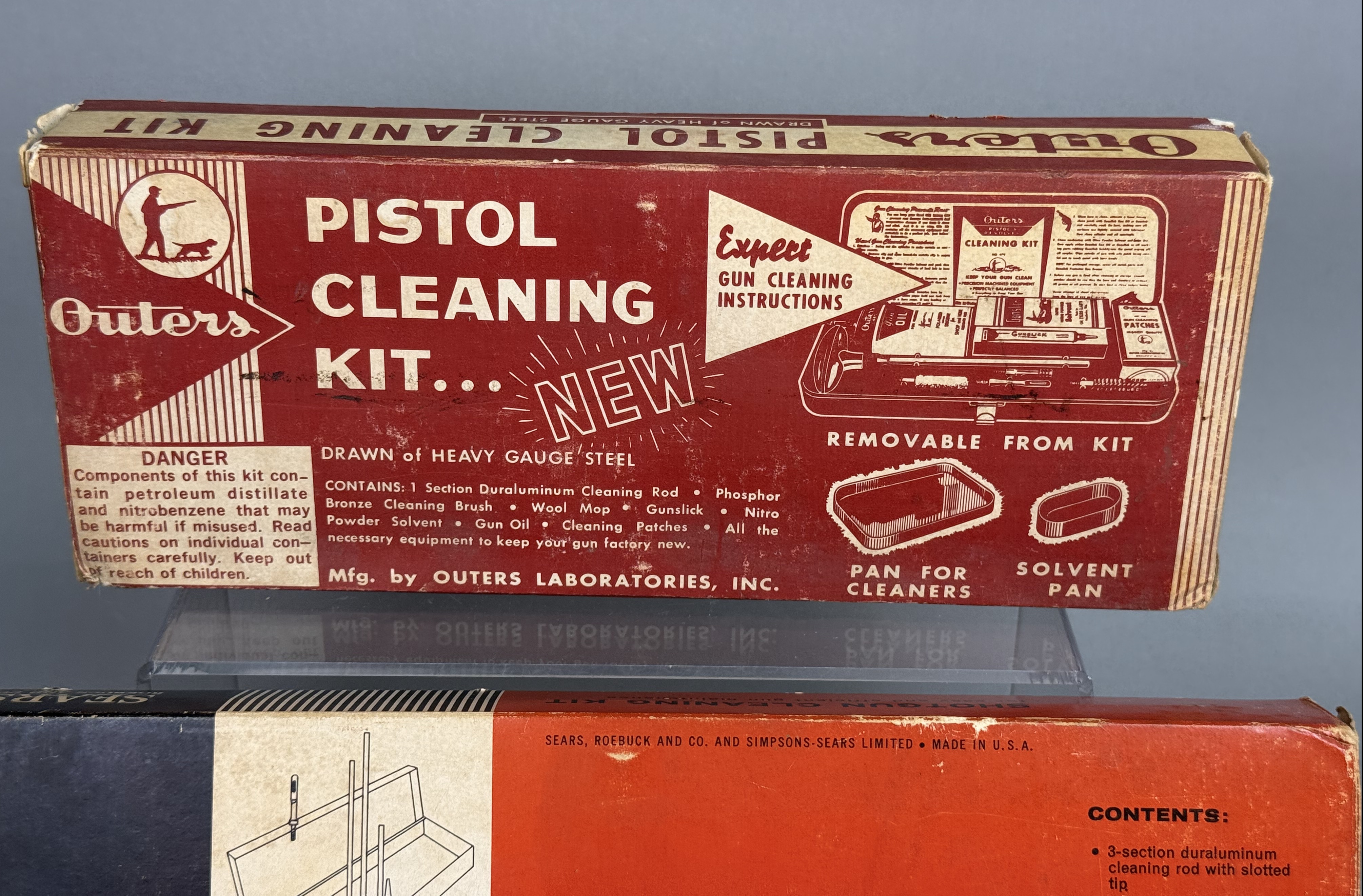 An Assortment of Gun Cleaning Kits