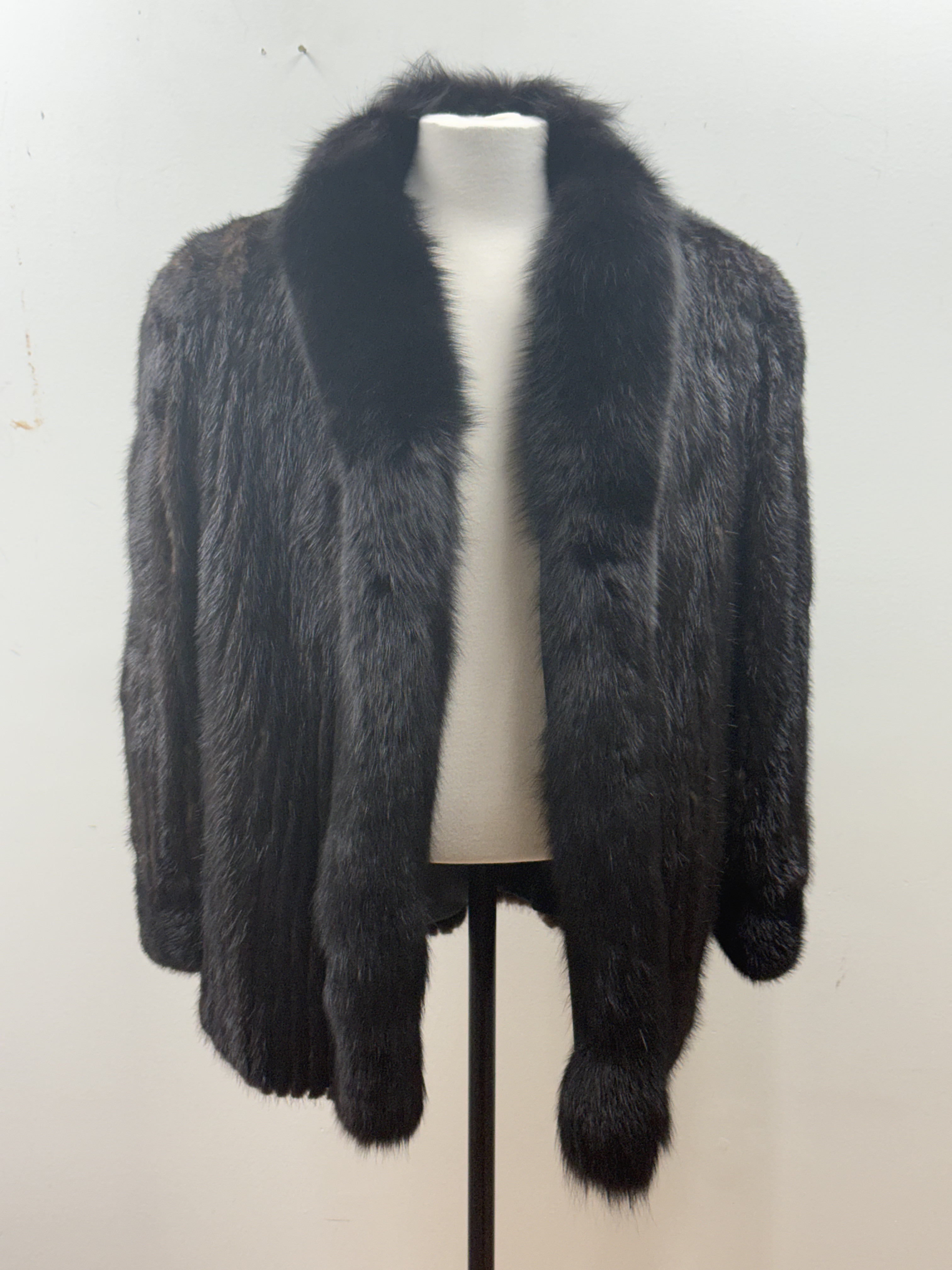 Hudson's Mink and Fox Fur Coat