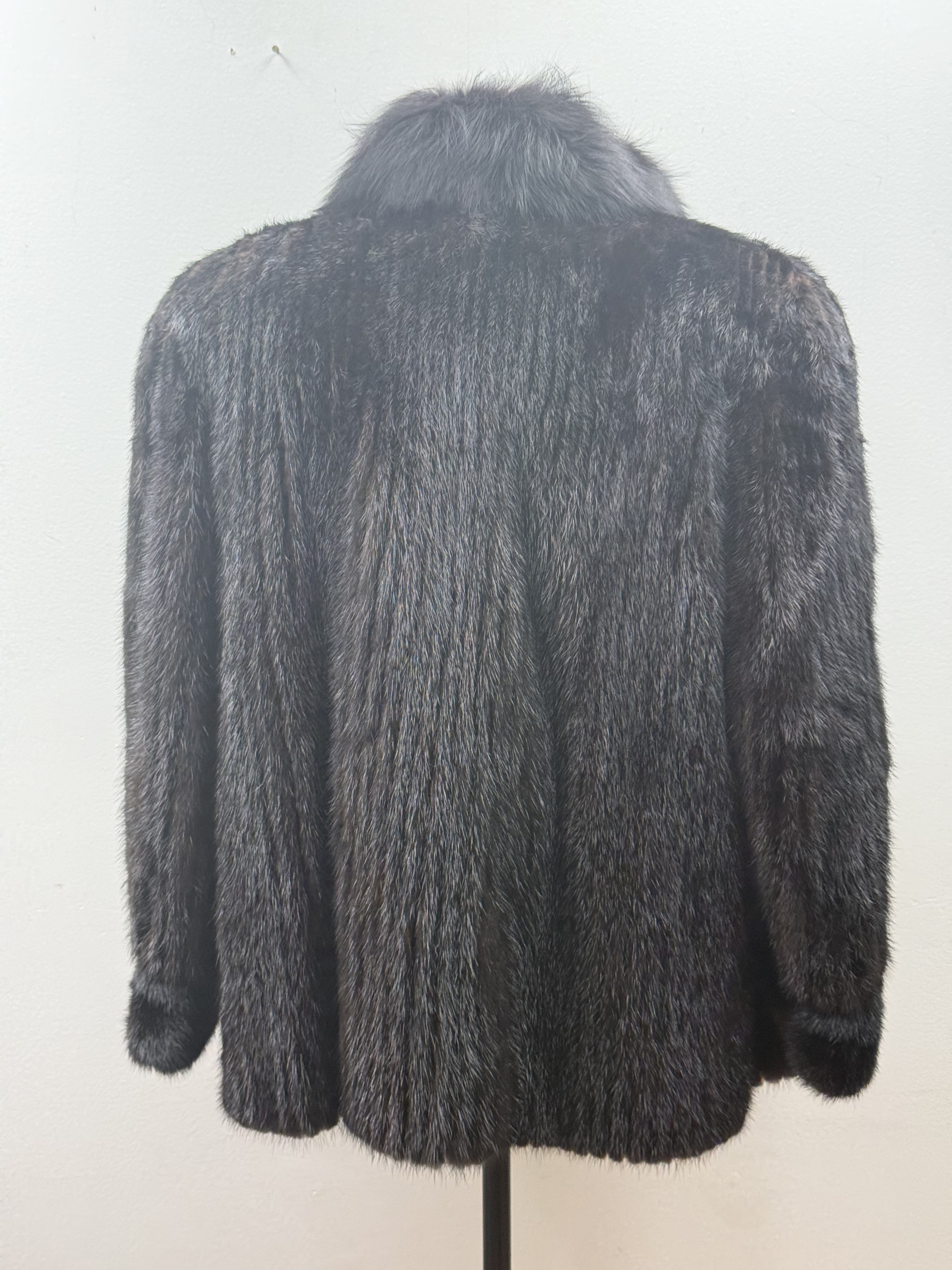 Hudson's Mink and Fox Fur Coat