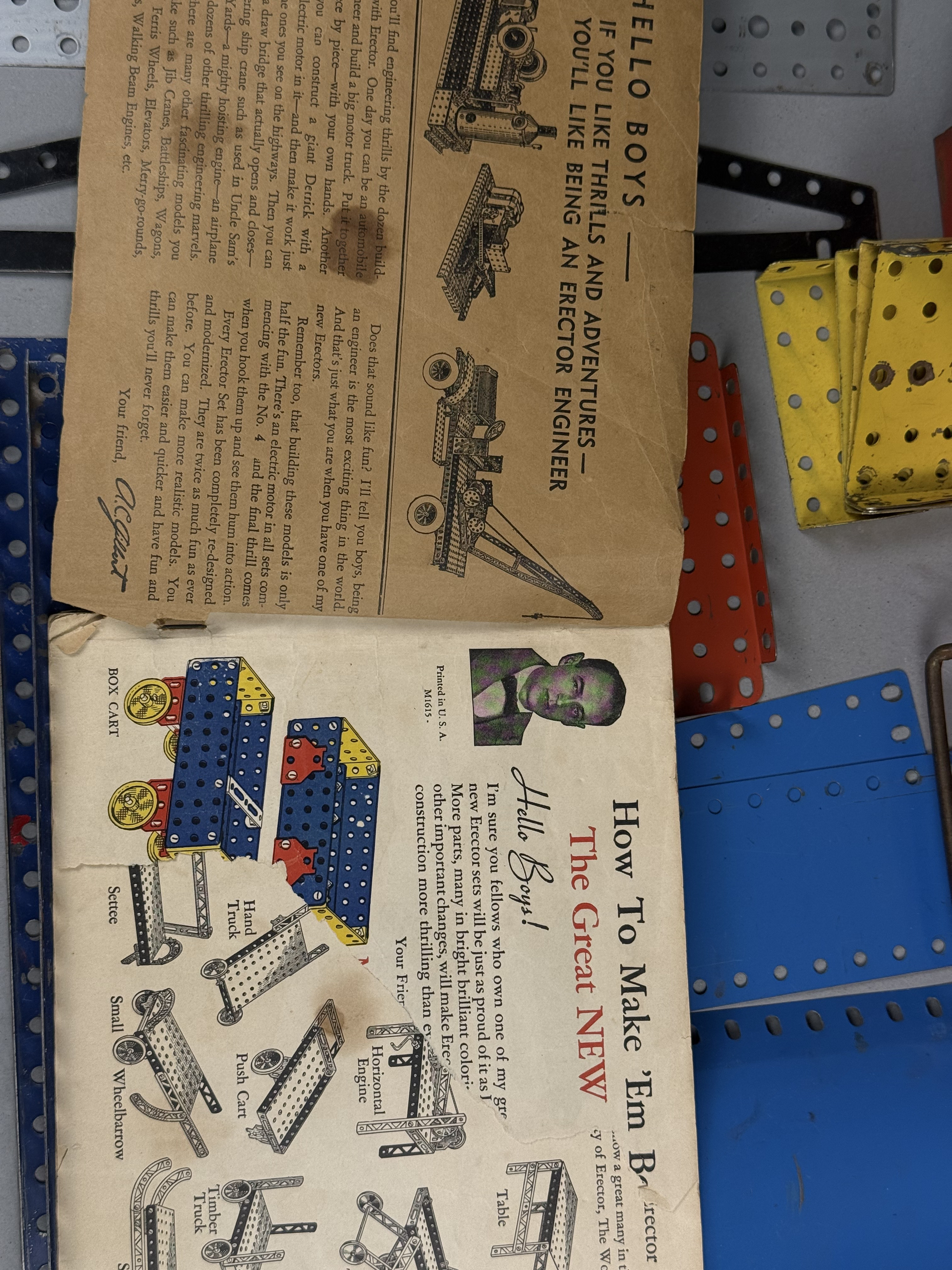 A.C. Gilbert Erector No. 6 1/2 Set