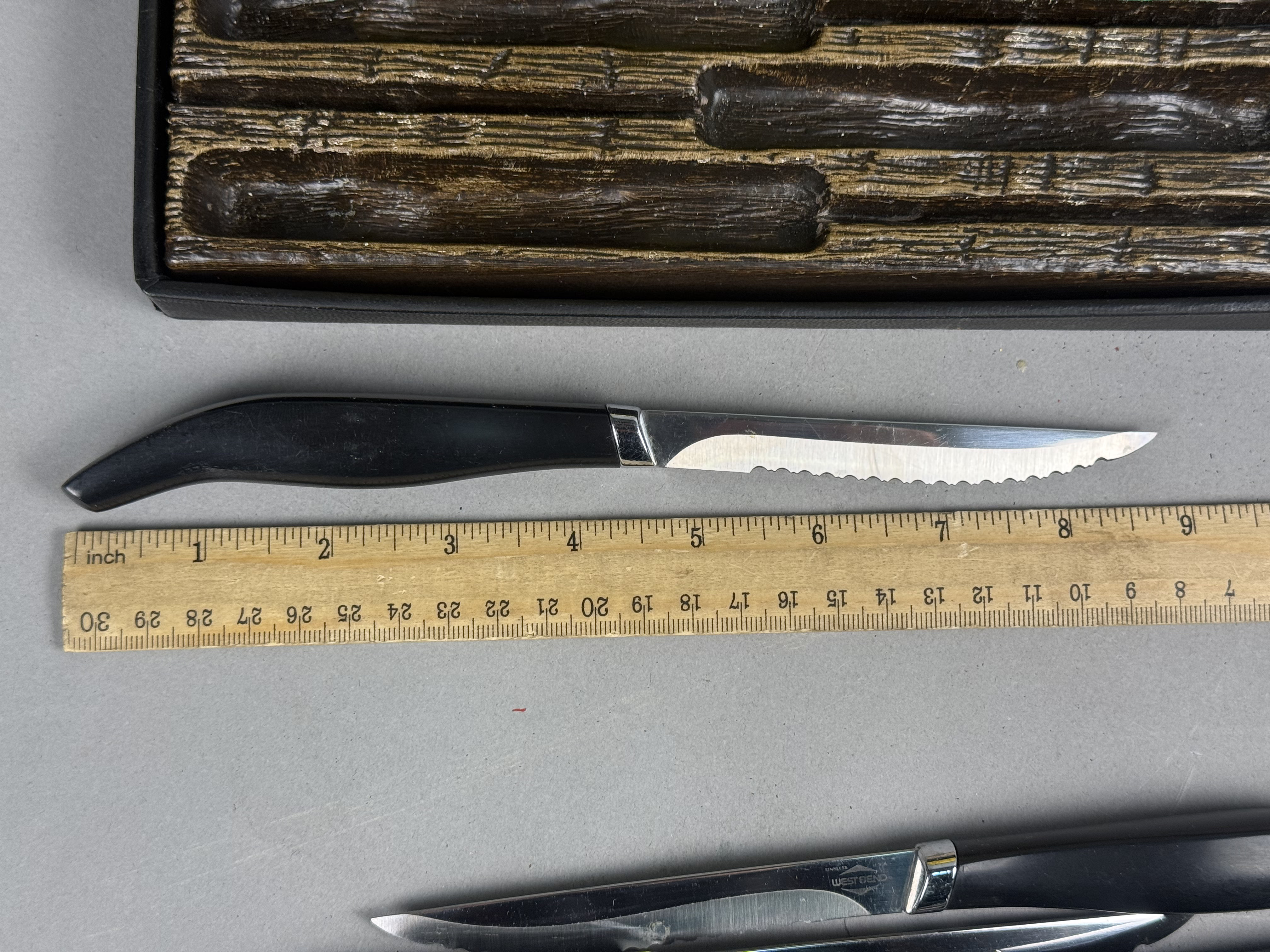 Six West Bend Steak Knives
