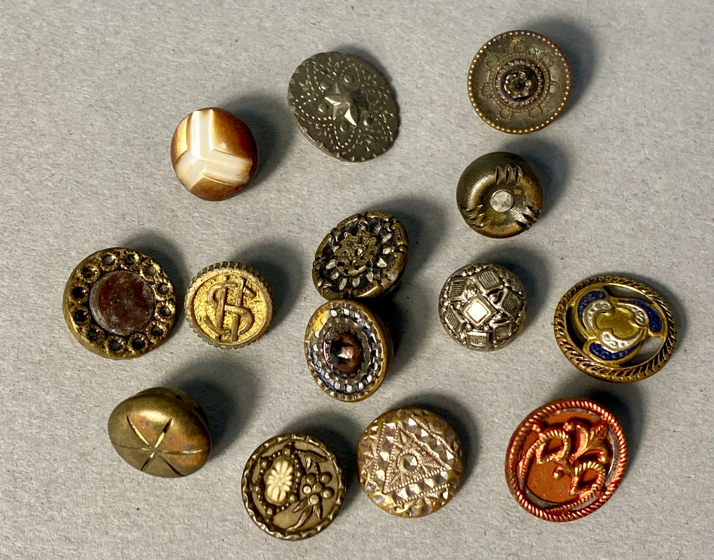 Assortment of Antique and Vintage Buttons