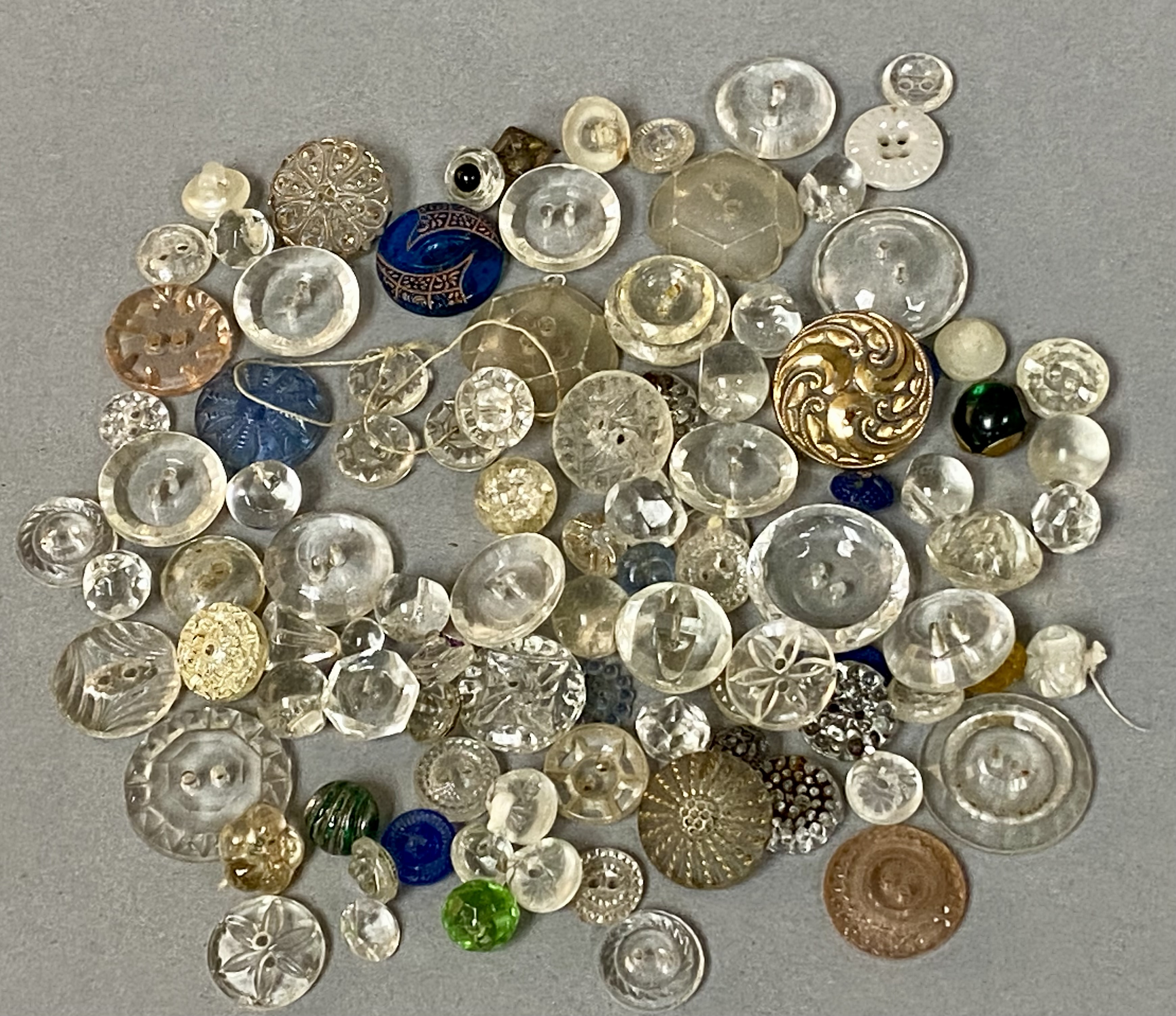 Assorted Vintage and Antique Buttons