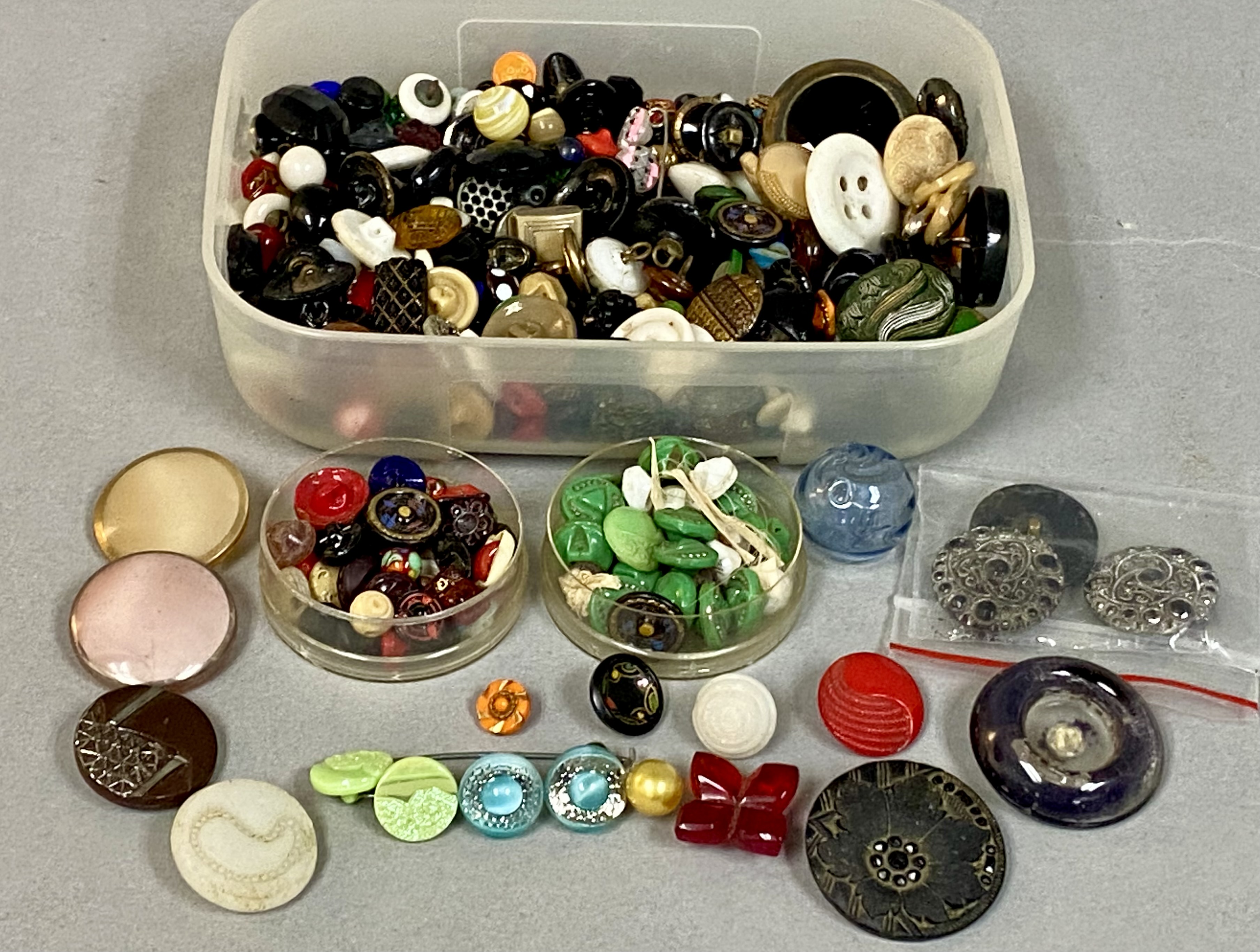 Collection of Vintage and Antique Buttons