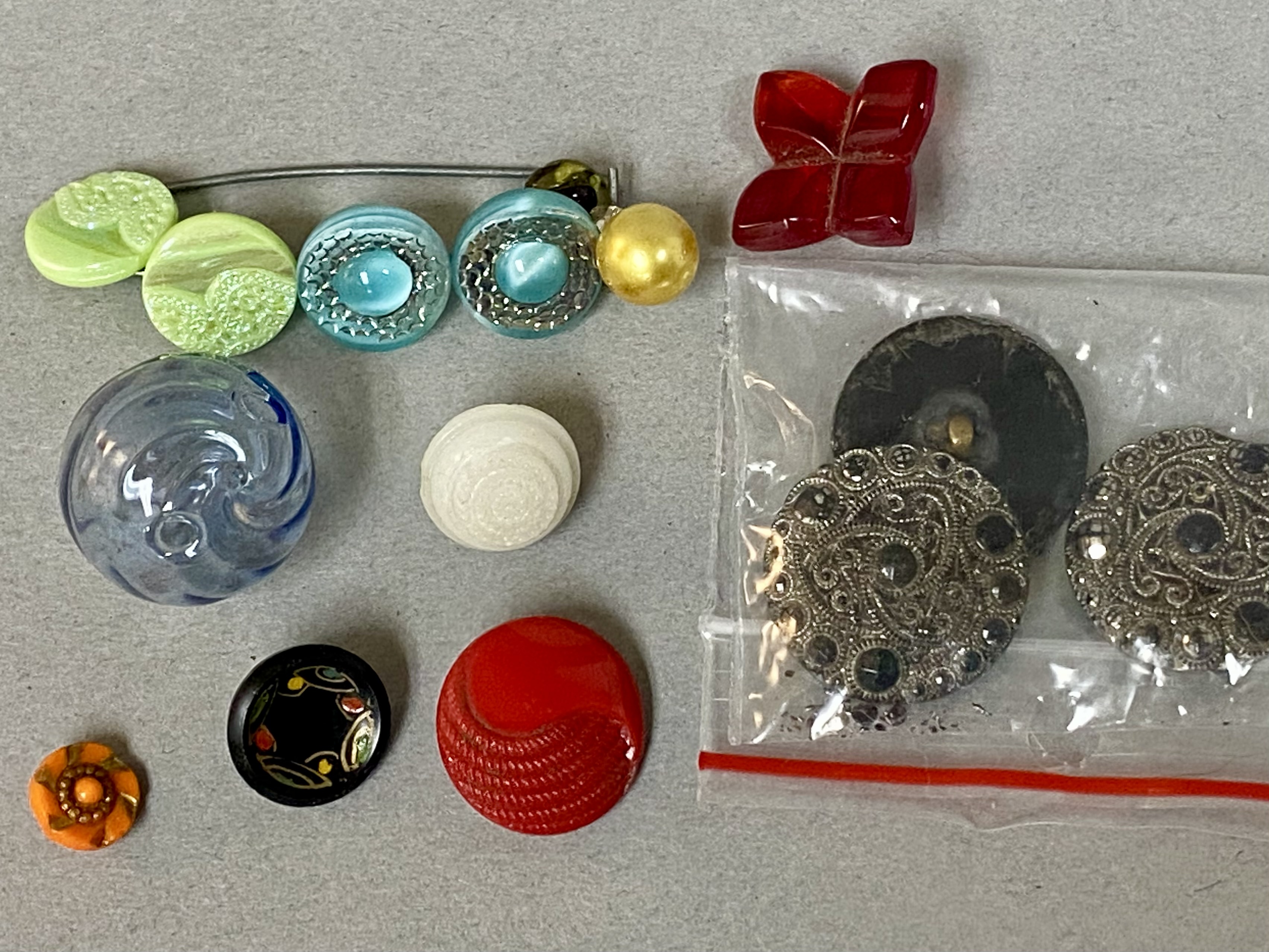 Collection of Vintage and Antique Buttons