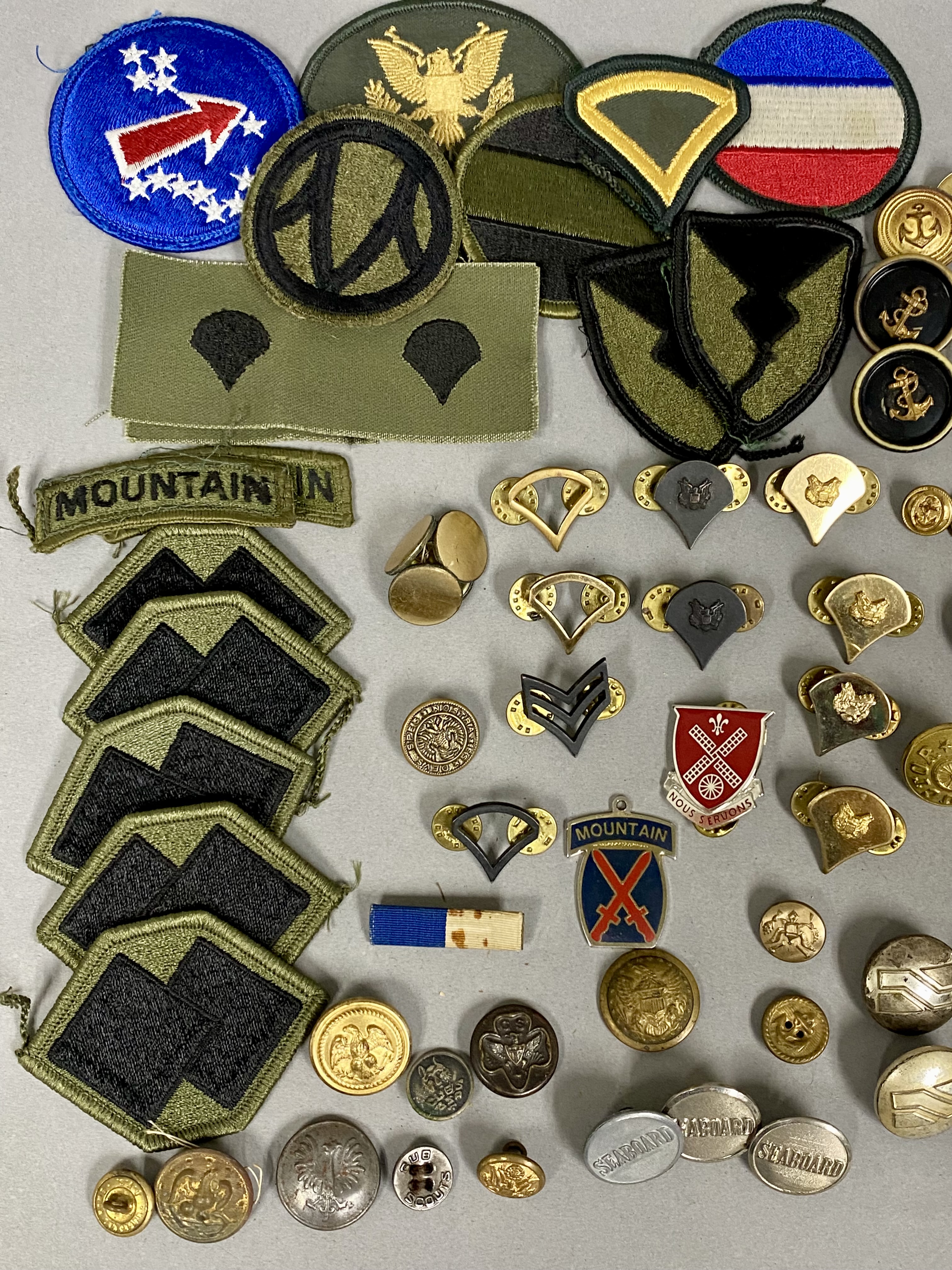 Military and Transit Insignia Collection