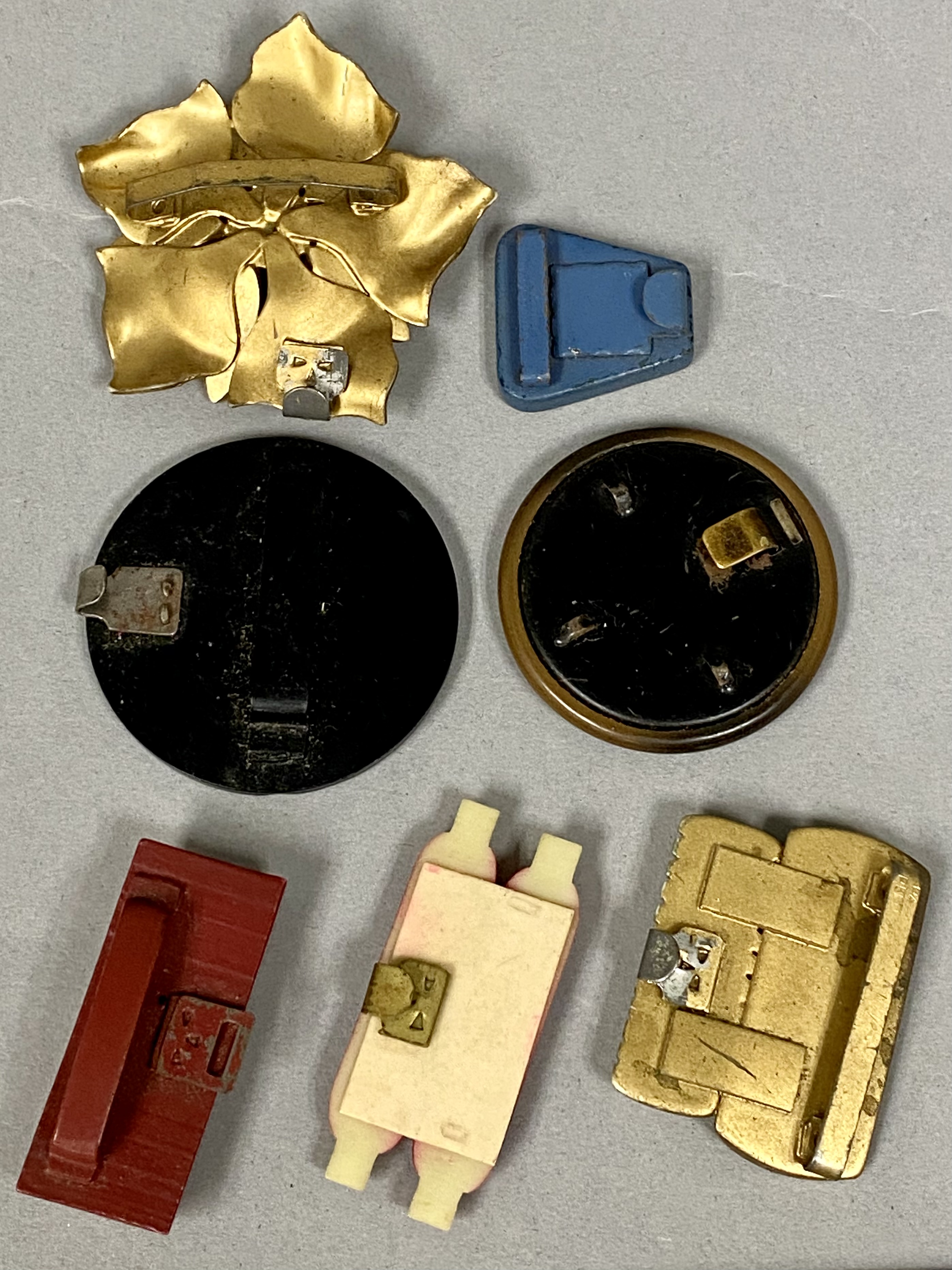 Assortment of Vintage Art Deco Fasteners
