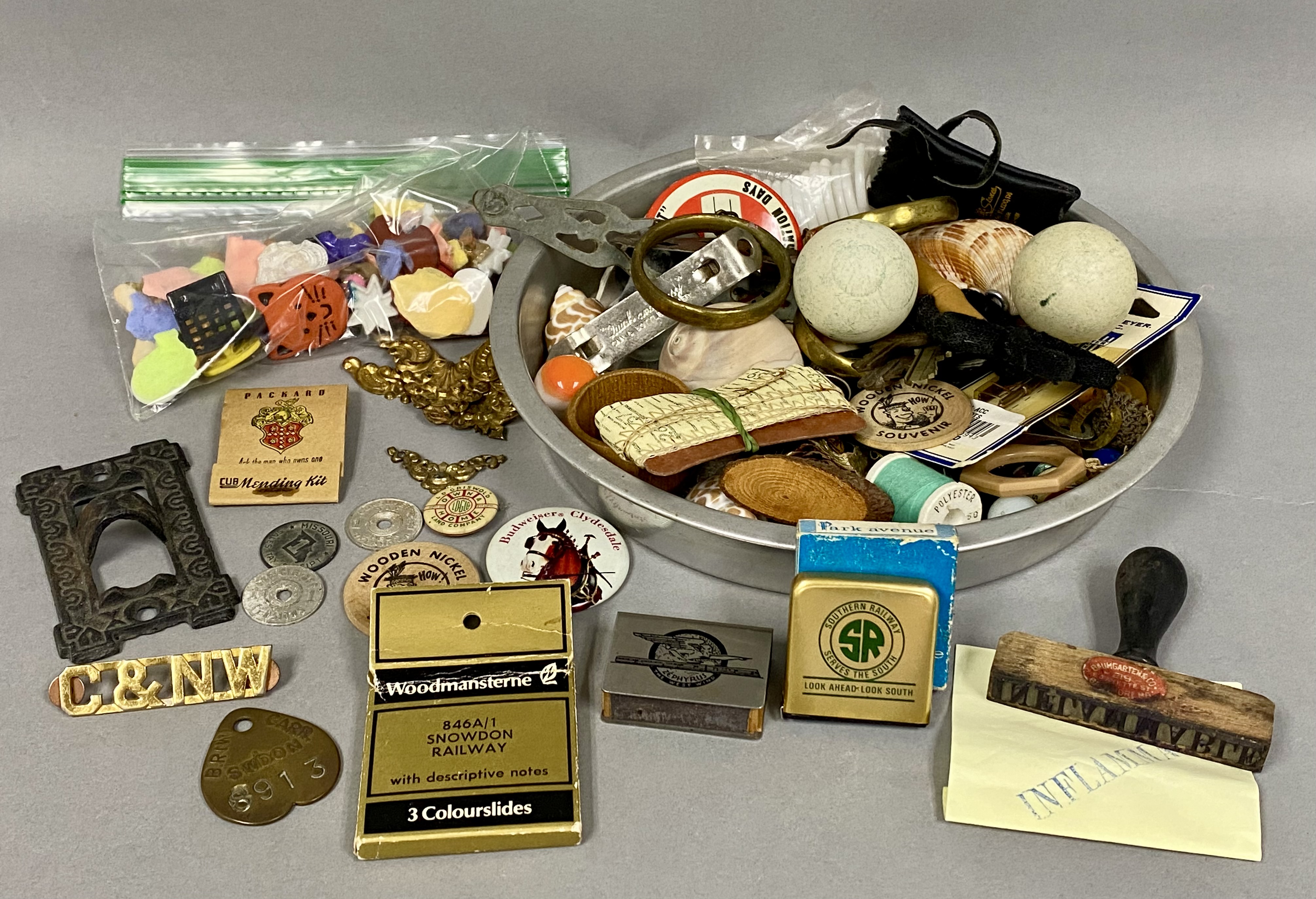 Collection of Vintage Railroad and Advertising