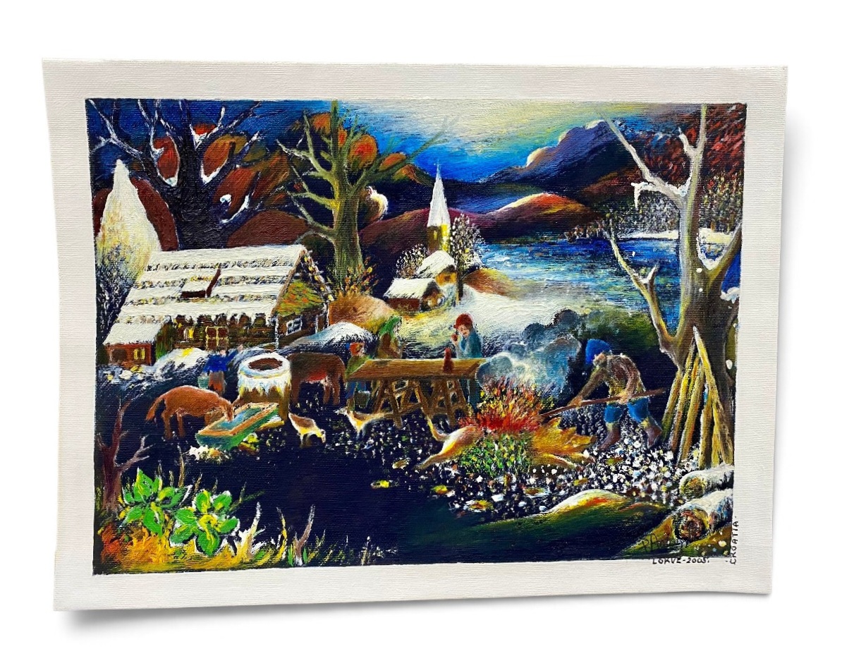 R. Anton Rupe, Croatian Folk Landscape