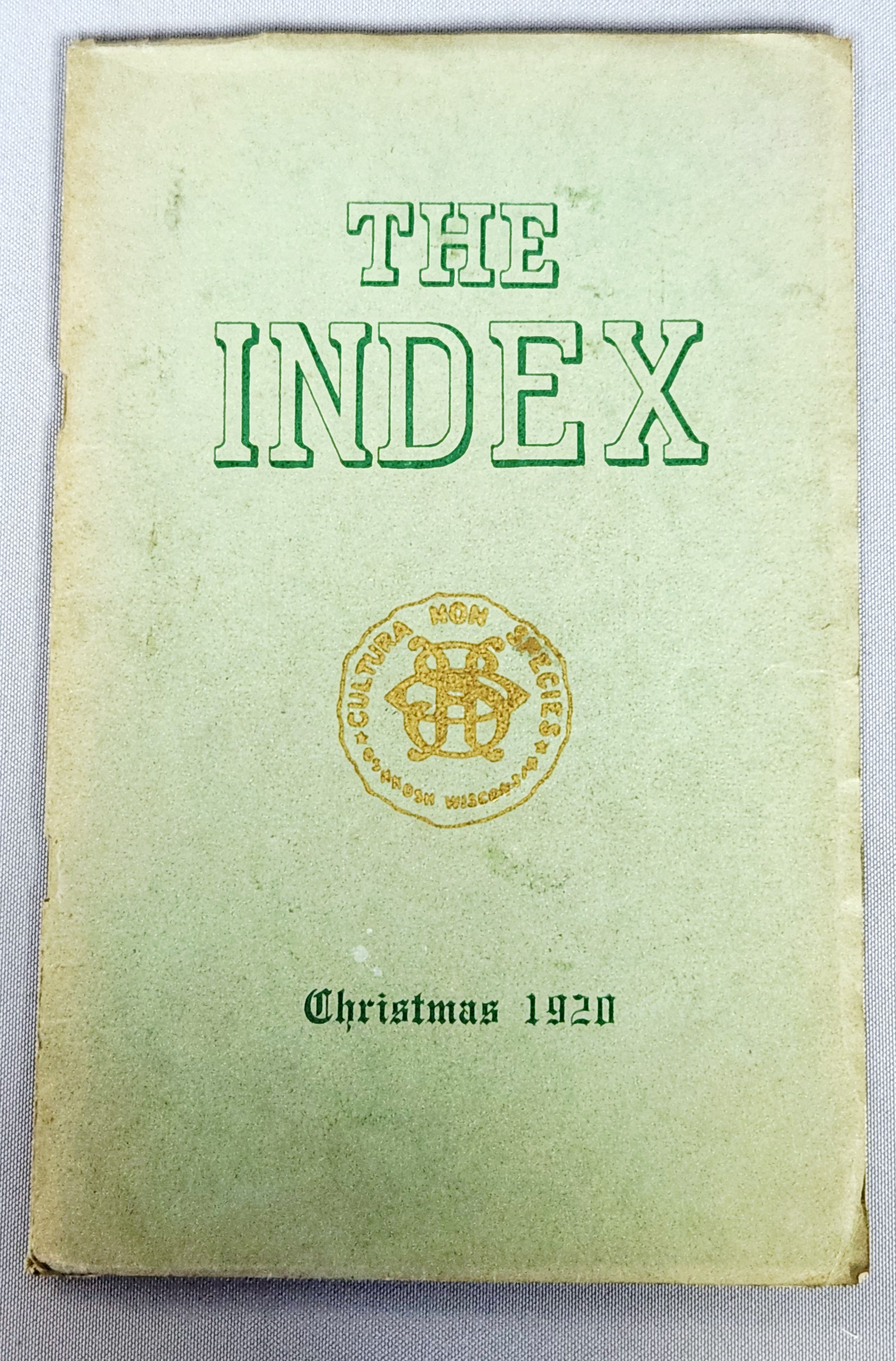 Oshkosh High School Index Yearbooks