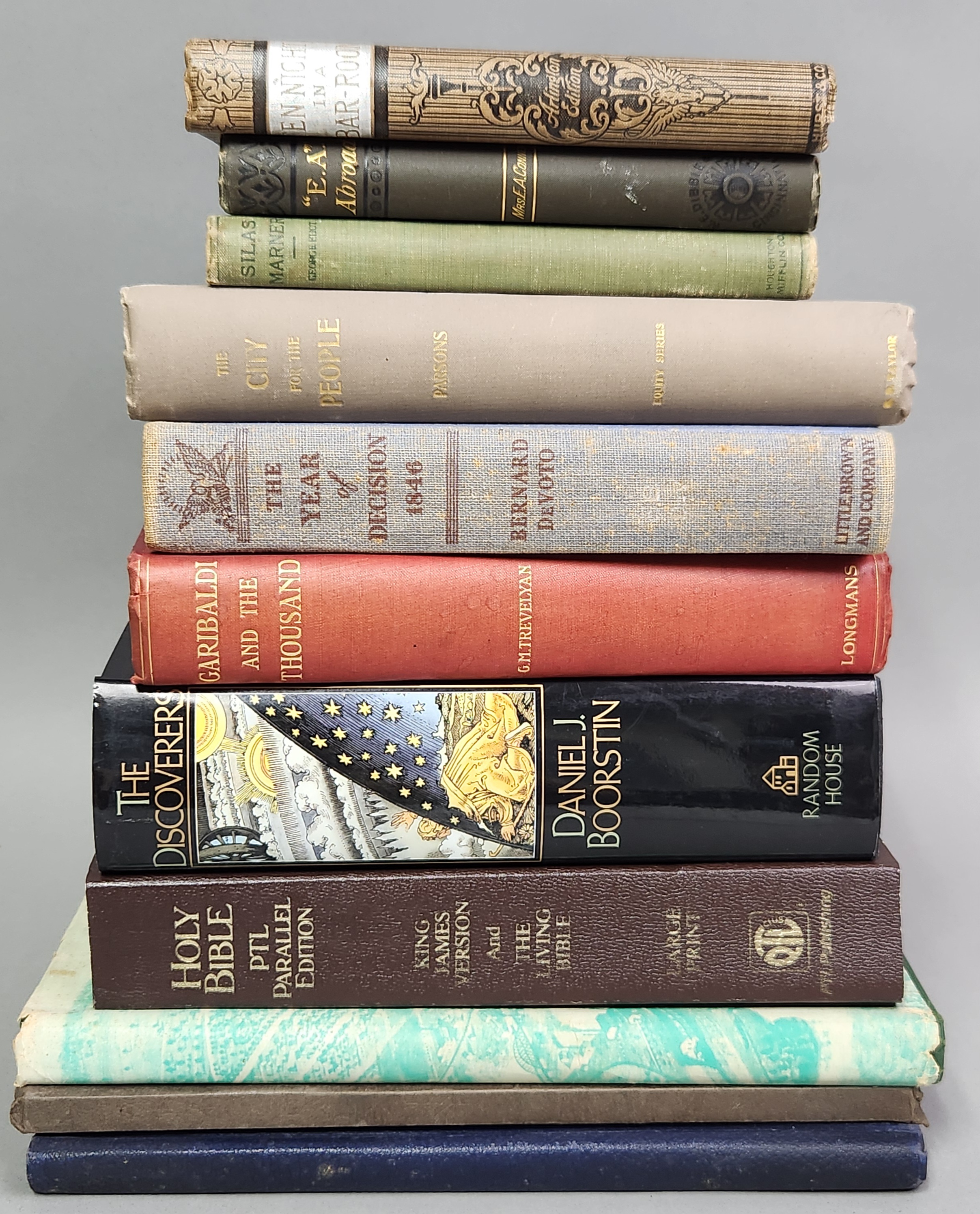 Assortment of 11 Historical Volumes