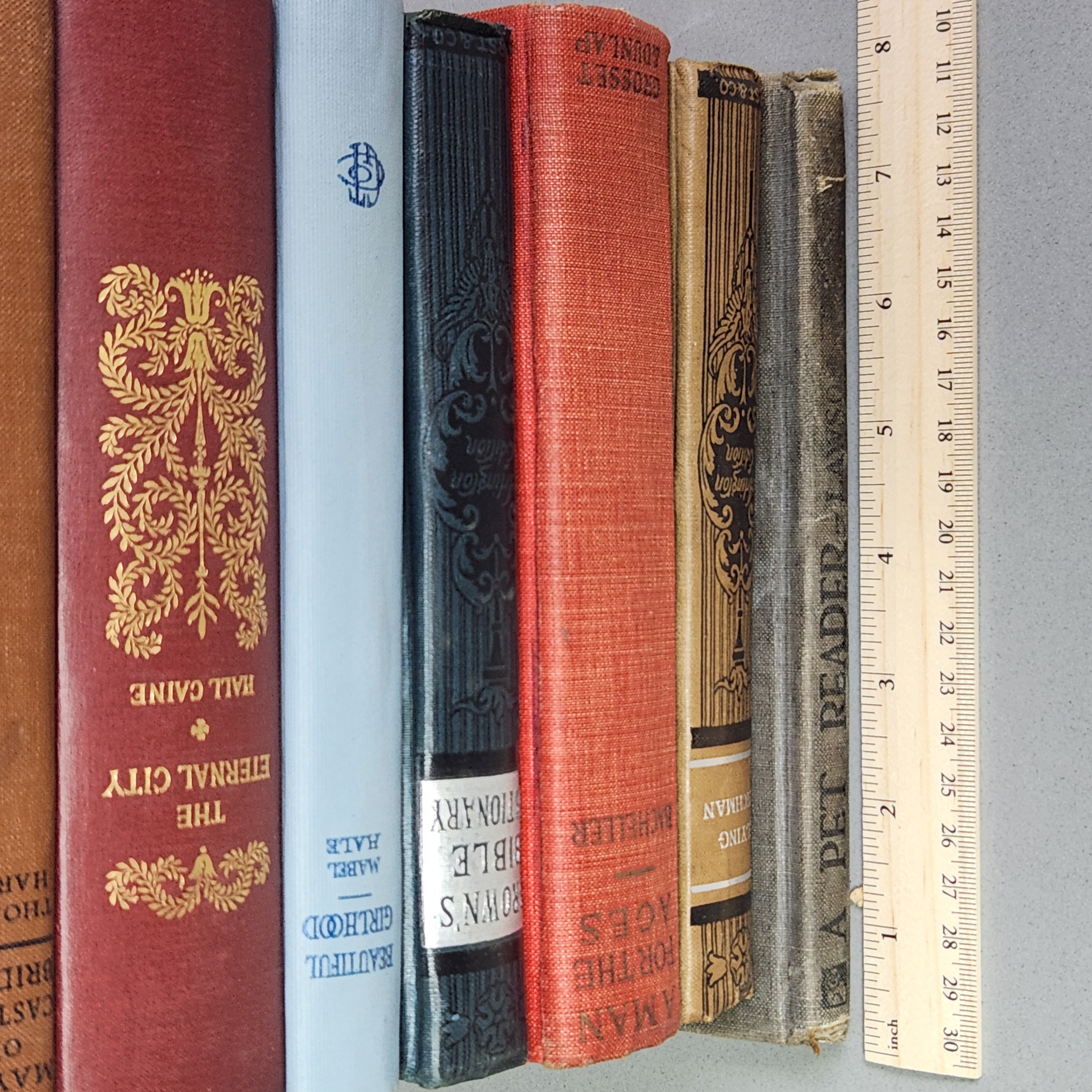 Vintage Hardcover Books