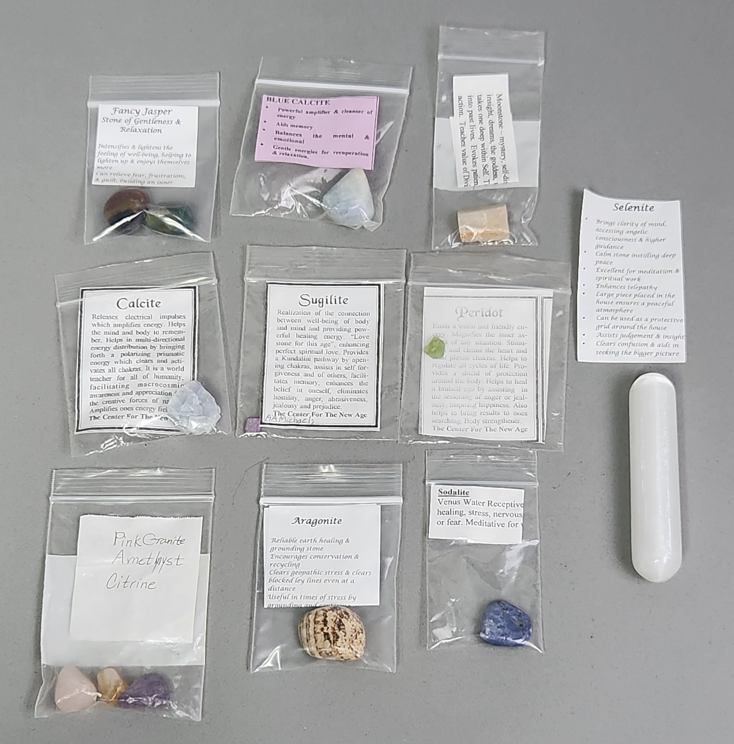Gemstone & Mineral Specimen Collection