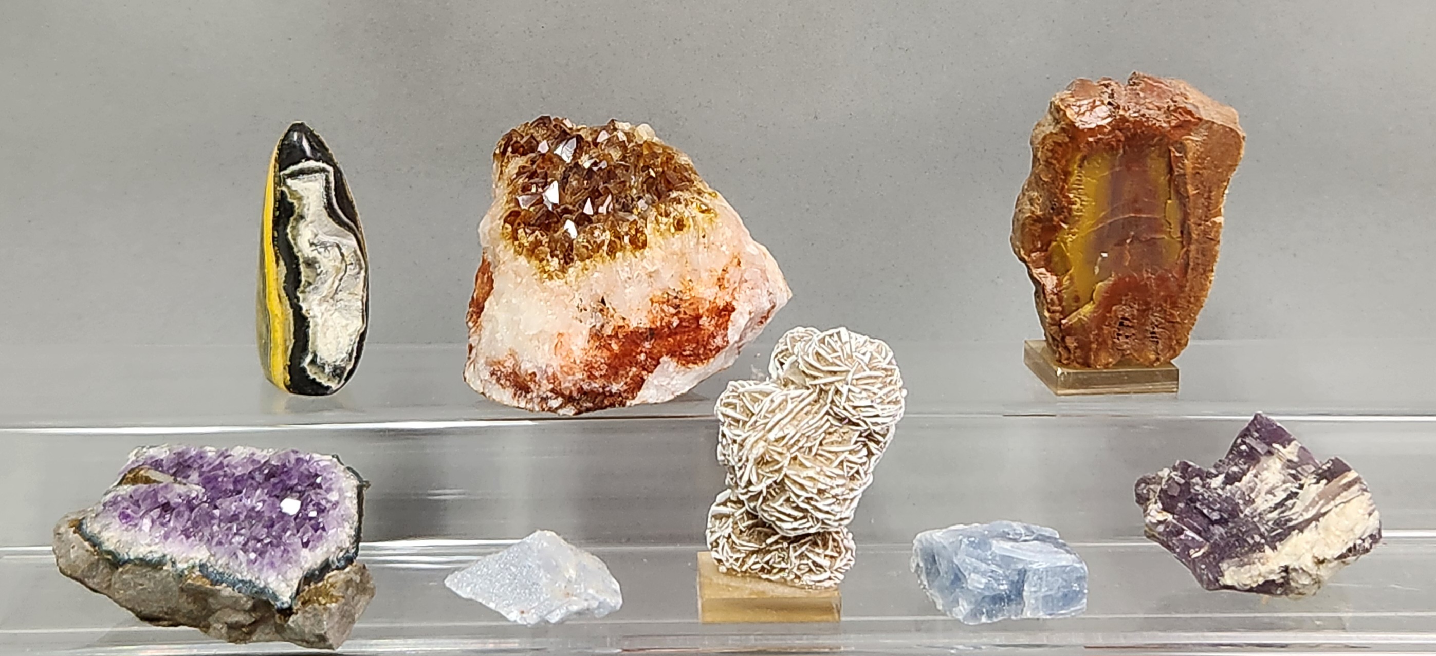 Collection of Mineral Specimens