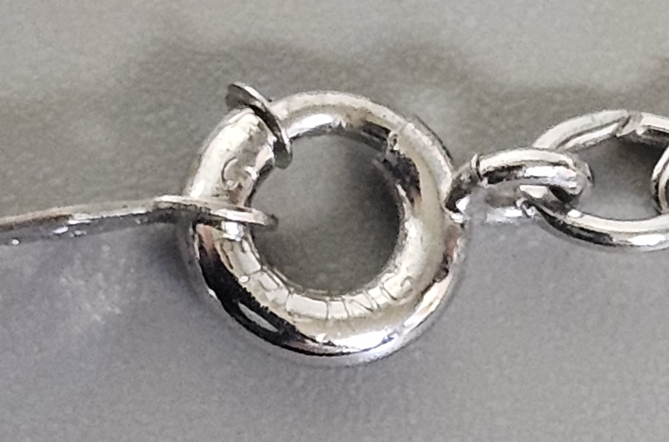 Sterling Silver Rope Chain Necklace