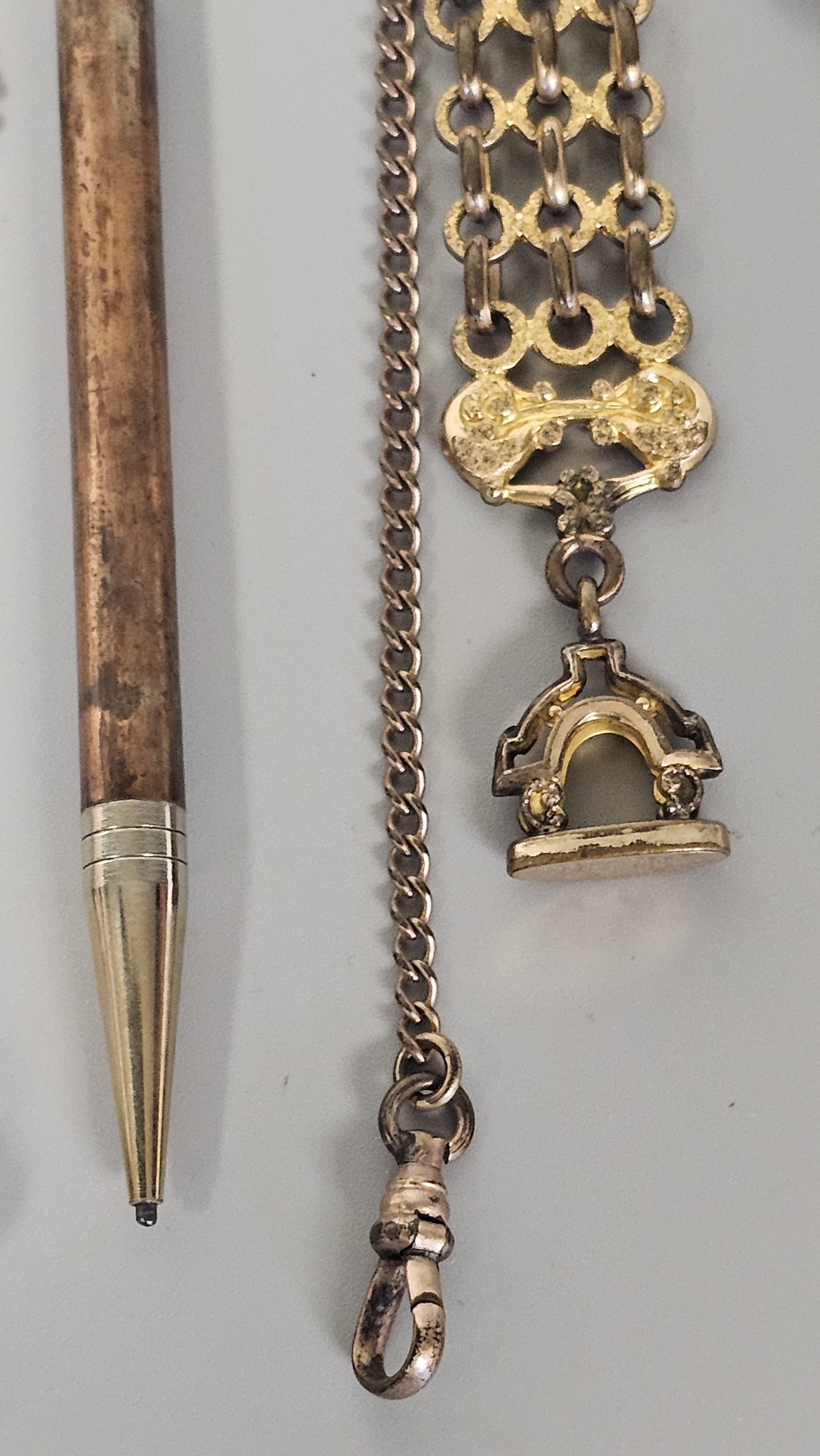 A Collection of Victorian Jewelry Accessories