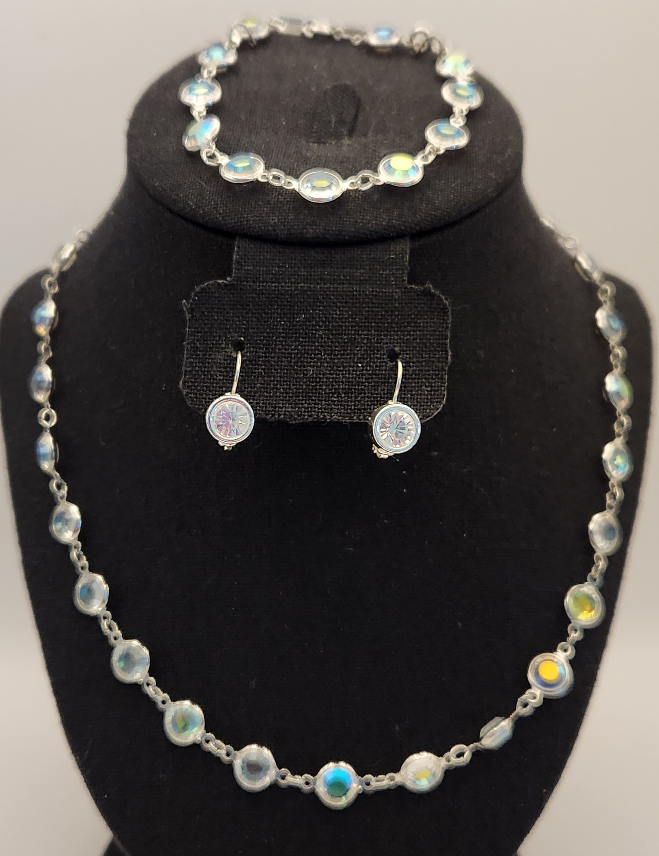 Swarovski Aurora Borealis Jewelry Suite