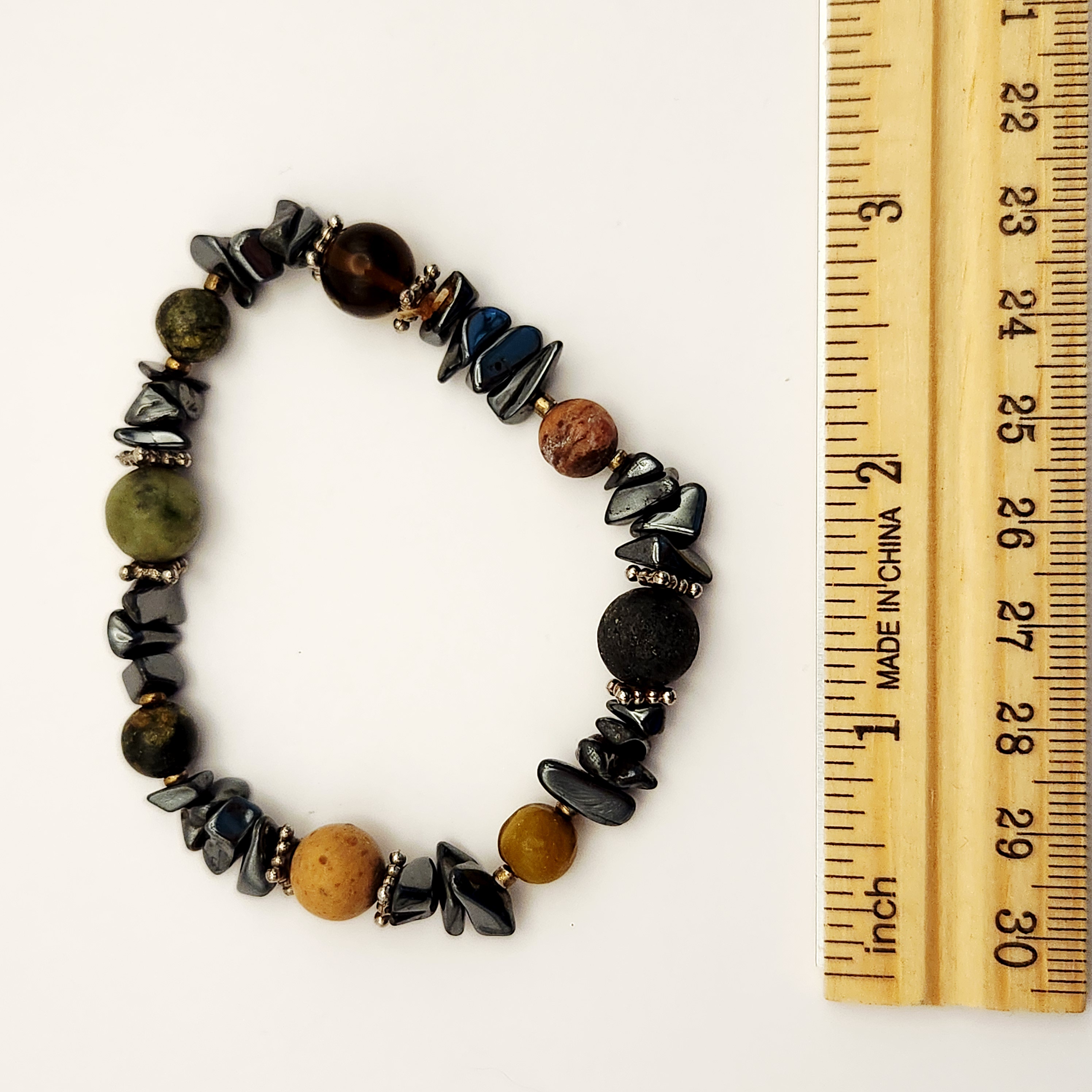 Earth-Toned Beaded Bracelets