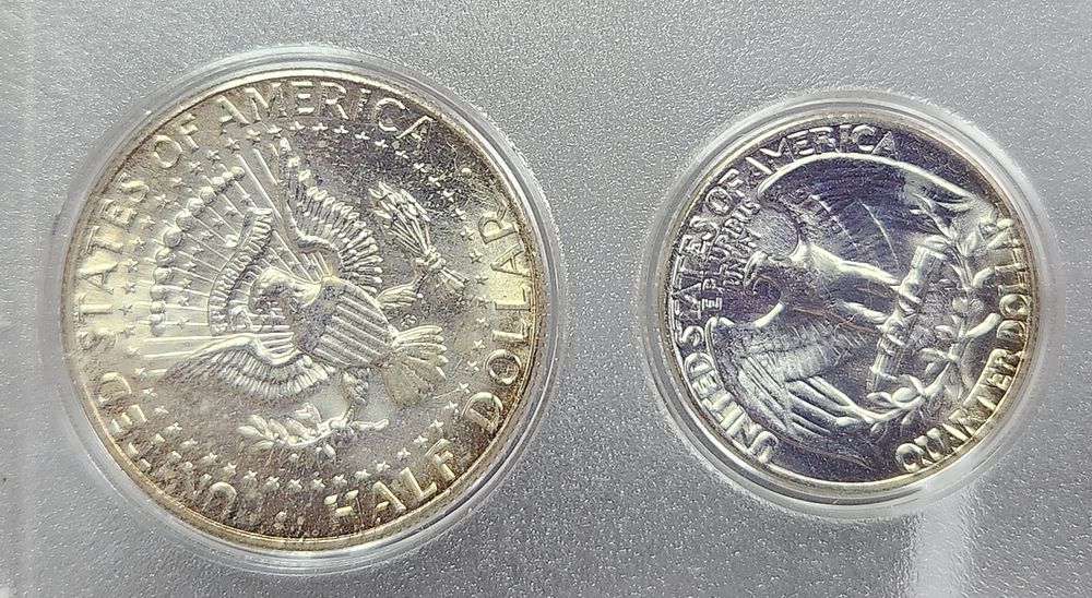 Uncirculated 1964 US Coins 21 Grams
